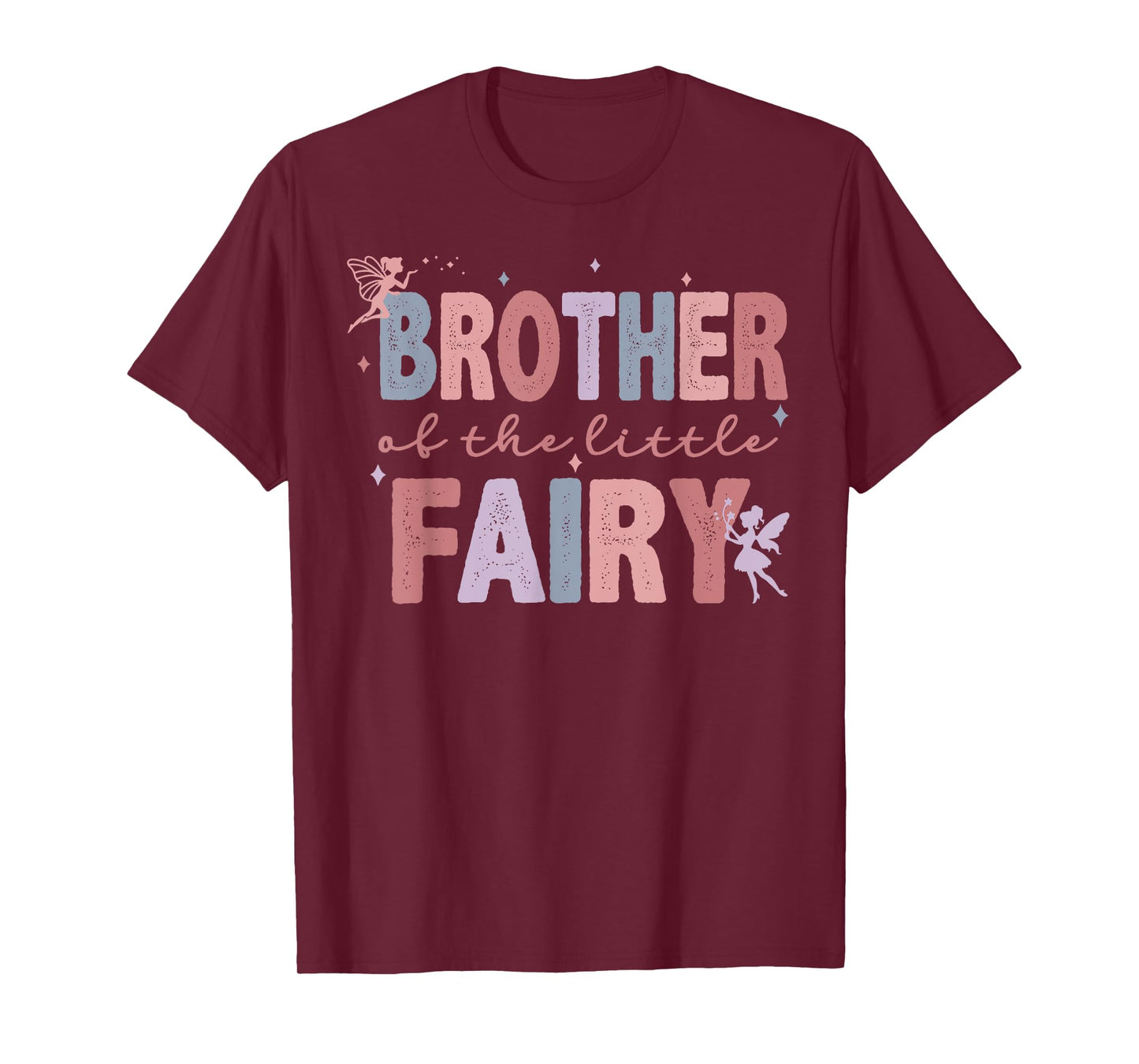 Brother Of The Little Fairy First Birthday Girl Family Party T-Shirt