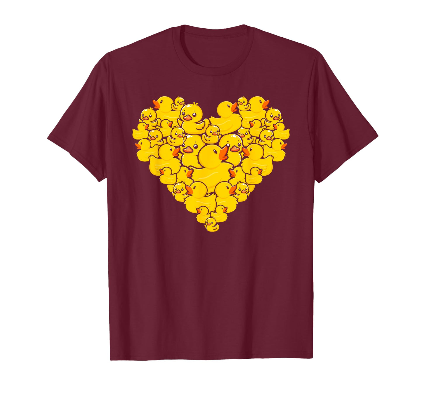 Duck Heart Symbol Love - Duck Lover T-Shirt