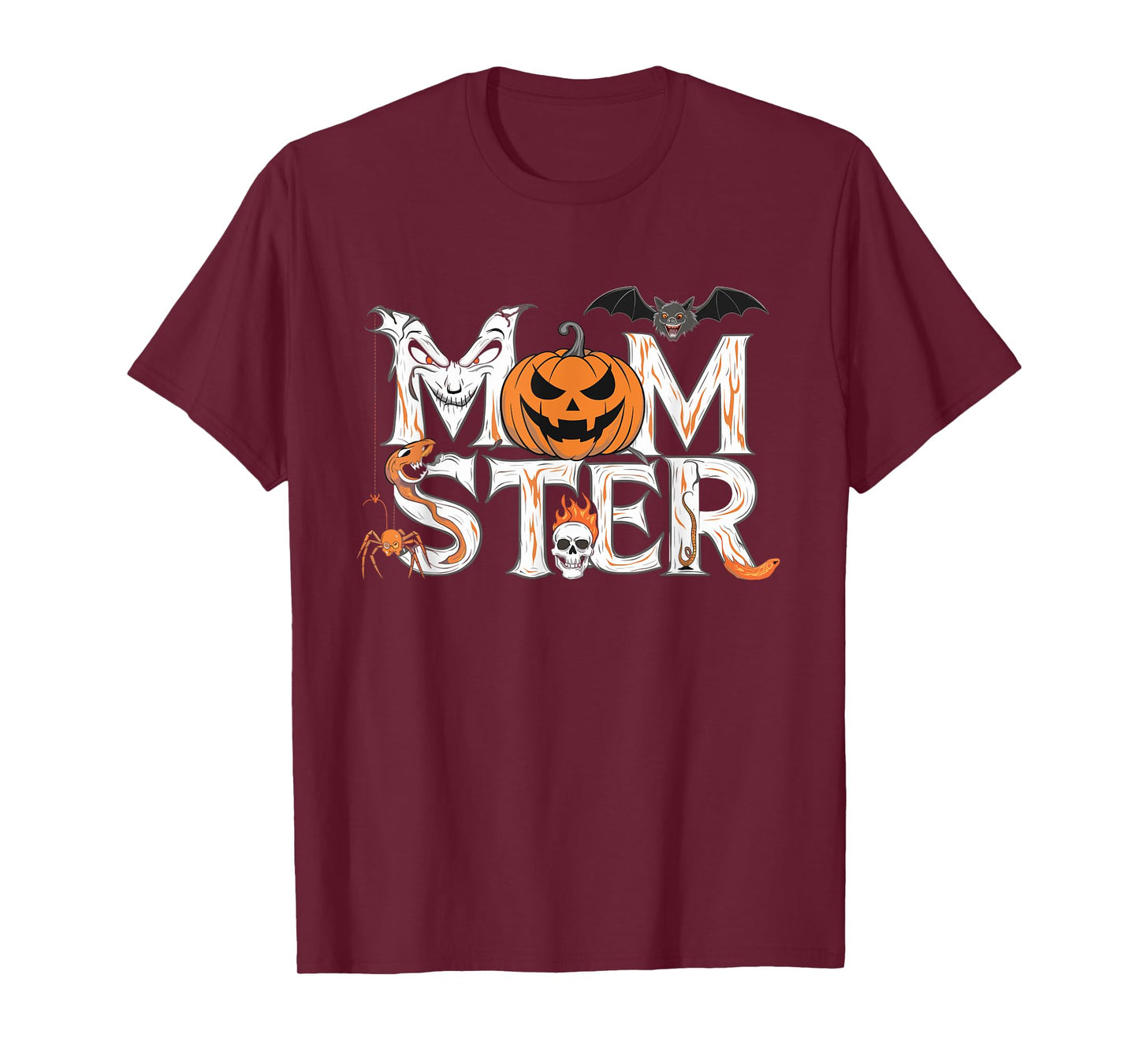 Momster Halloween Spooky Mom T-Shirt