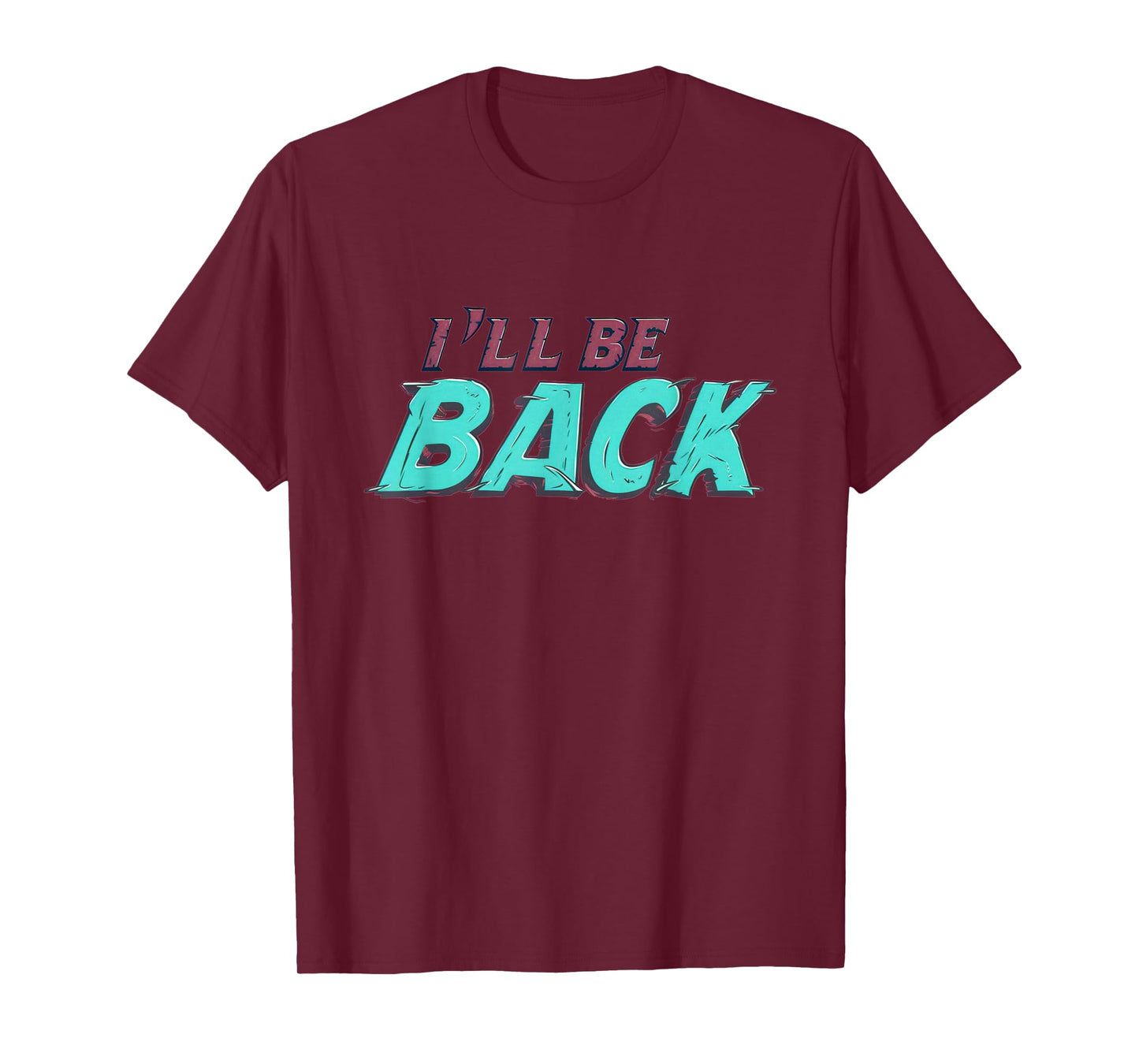 I'll be back Logo Costume T-Shirt