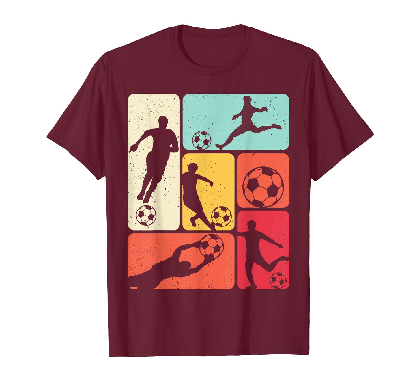 Funny Soccer Shirt Football Player Boys Men Soccer Player T-Shirt