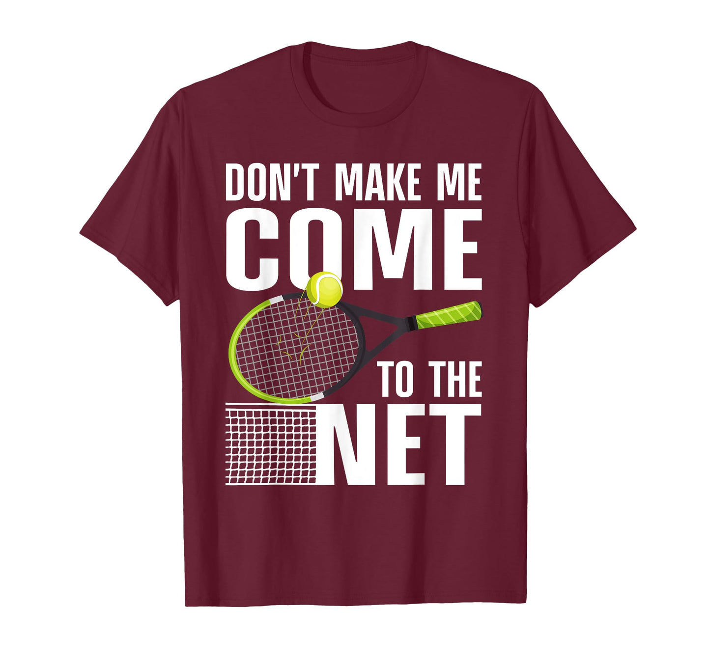 Funny Tennis Art For Women Men Teens Tennis Player Lover T-Shirt