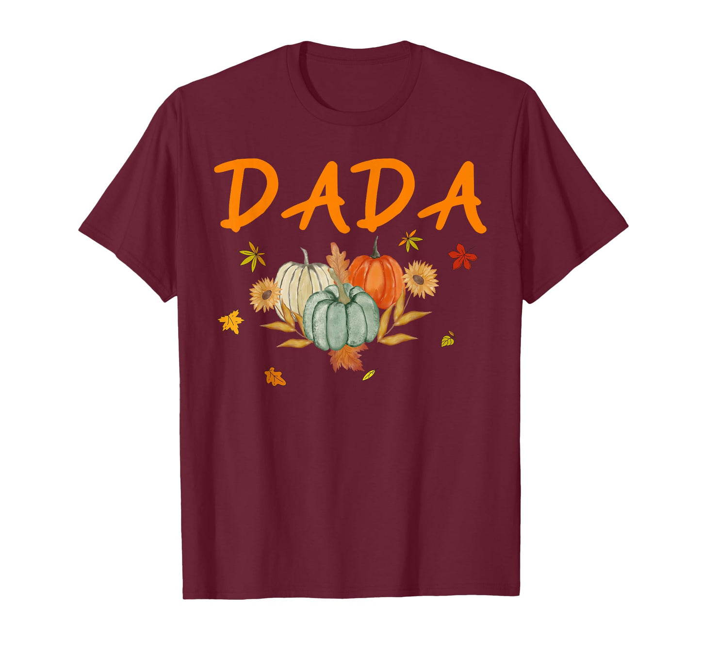 Dada Birthday Pumpkin 1st Birthday Matching Family Party T-Shirt