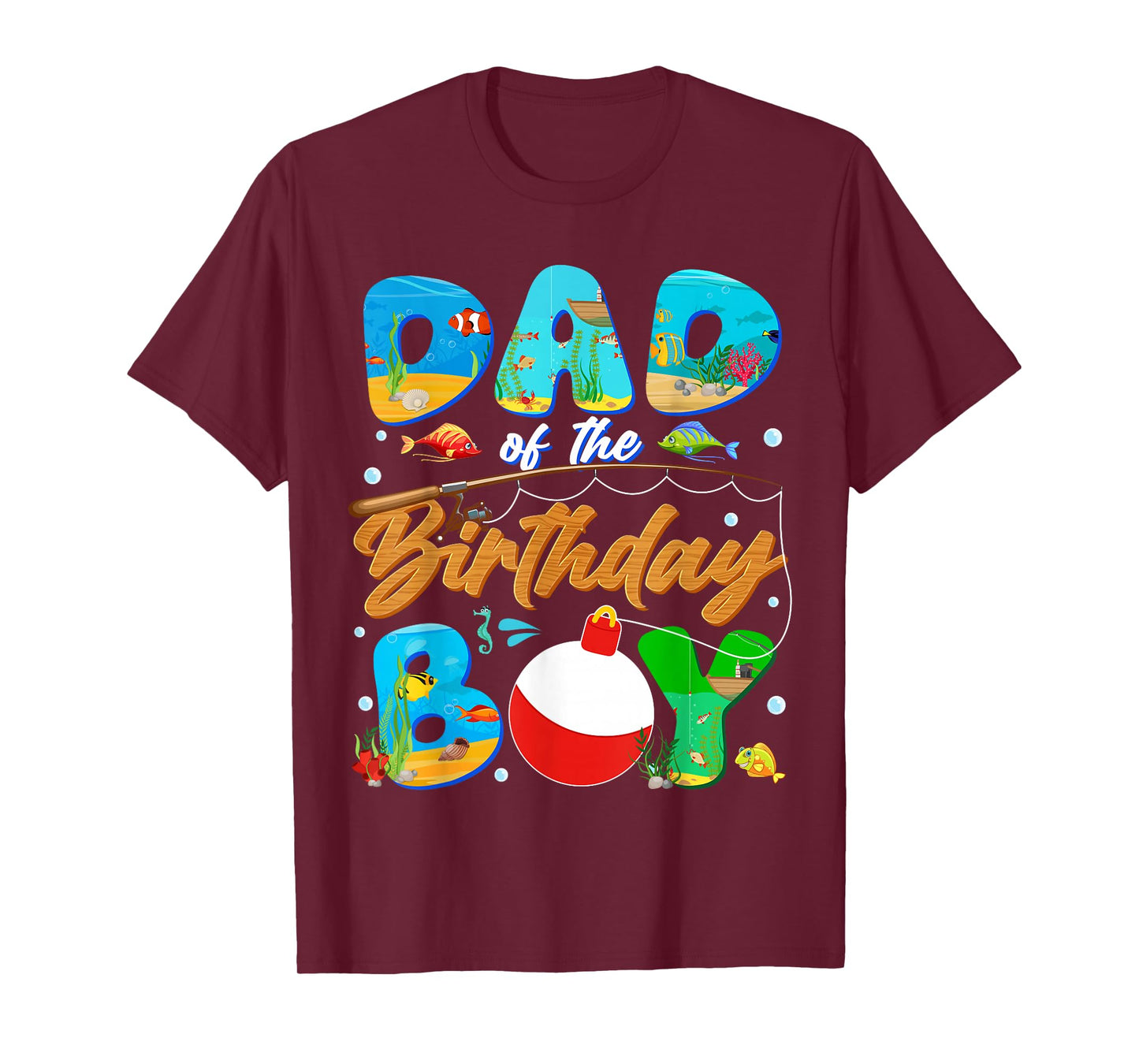 Dad Of The Birthday Boy Ofishally One Family Matching Party T-Shirt