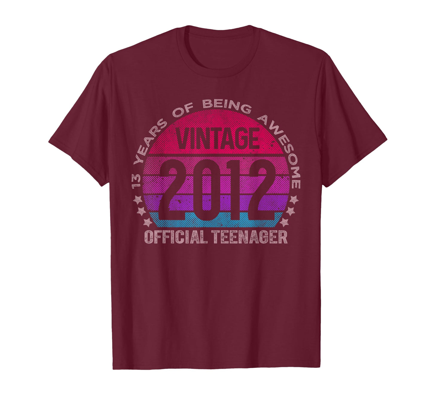 Official Teenager 13 Year Old Gifts 13th Birthday Girl T-Shirt