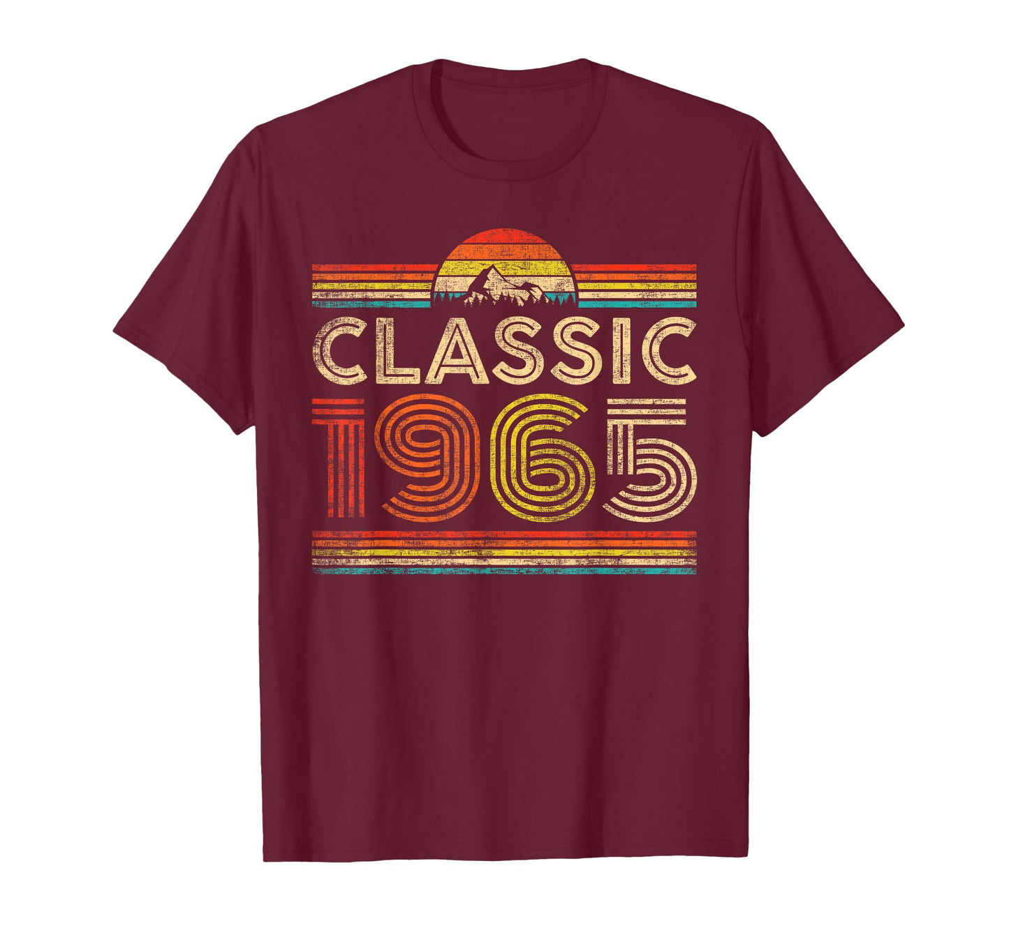 Classic 1965 Vintage 1965 Classic Year Men Women Birthday T-Shirt