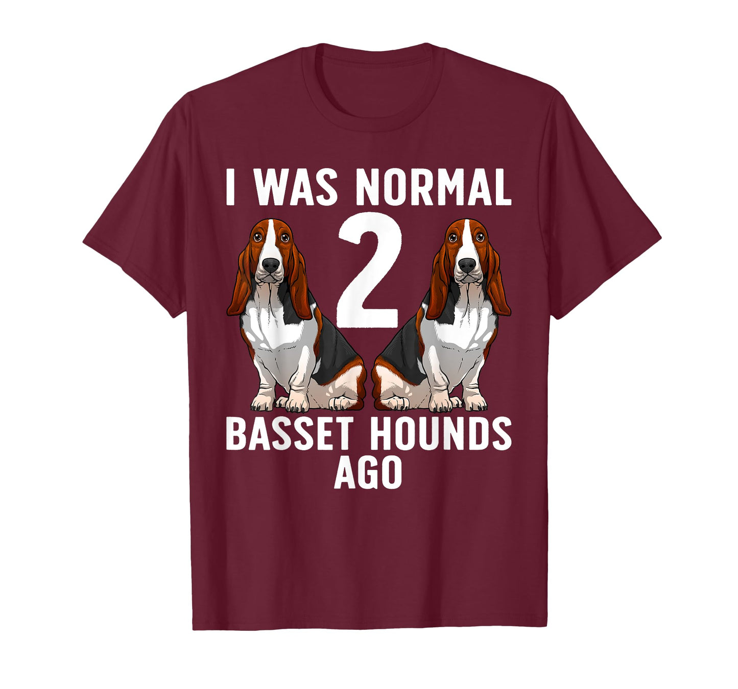 Funny Basset Hound Design For Men Women Basset Hound Lover T-Shirt