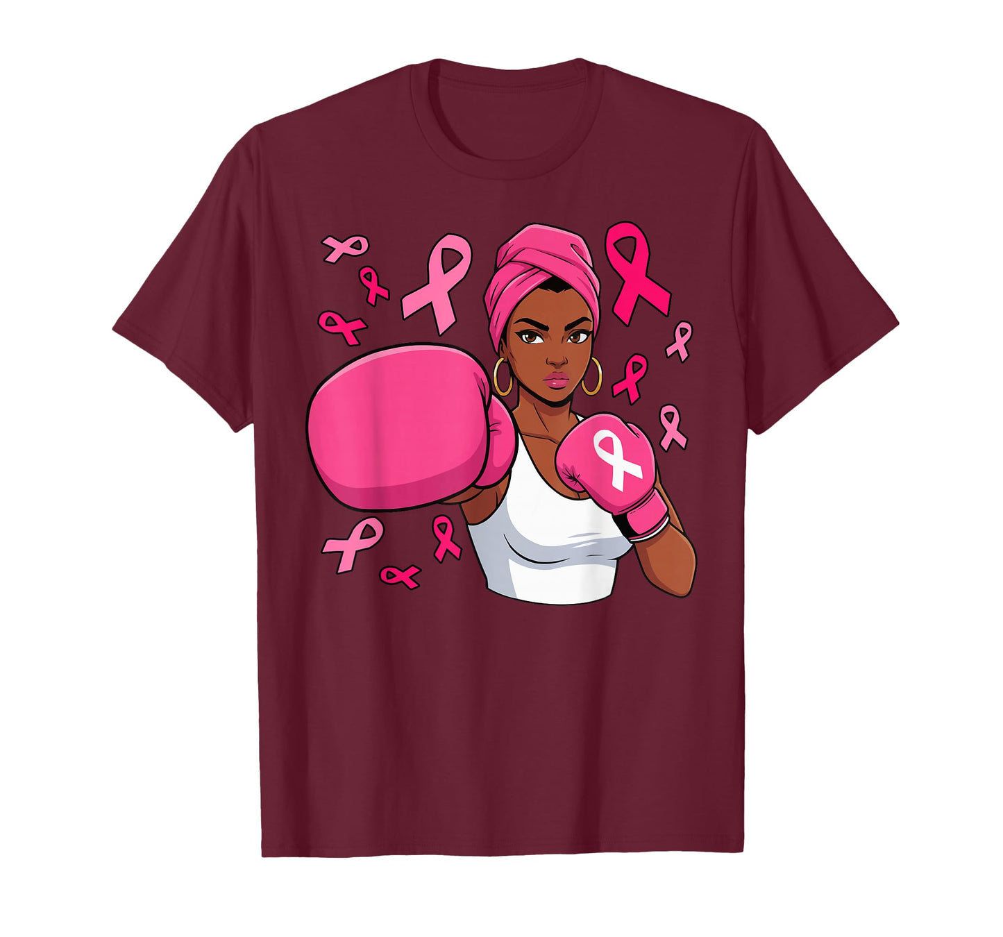 African American Women Fight Breast Cancer Awareness Month T-Shirt