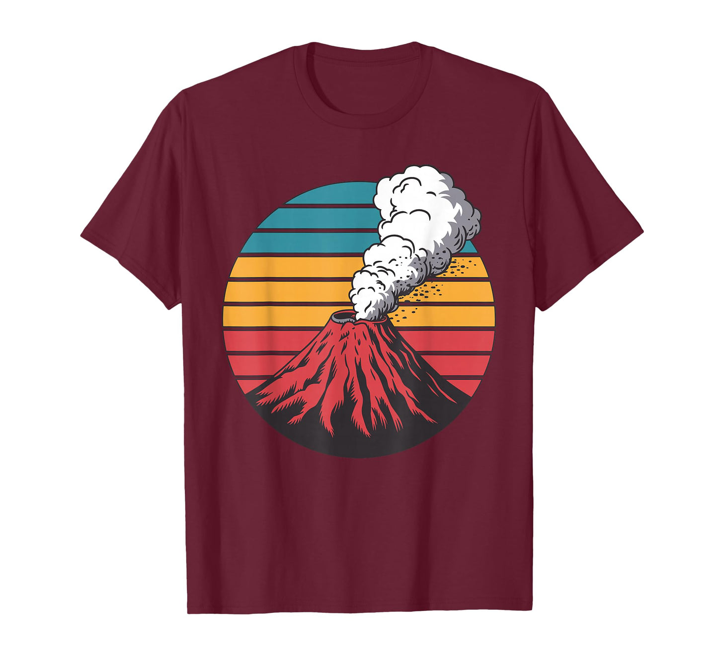 Cool Volcano Art For Men Women Kids Geology Volcano Lover T-Shirt