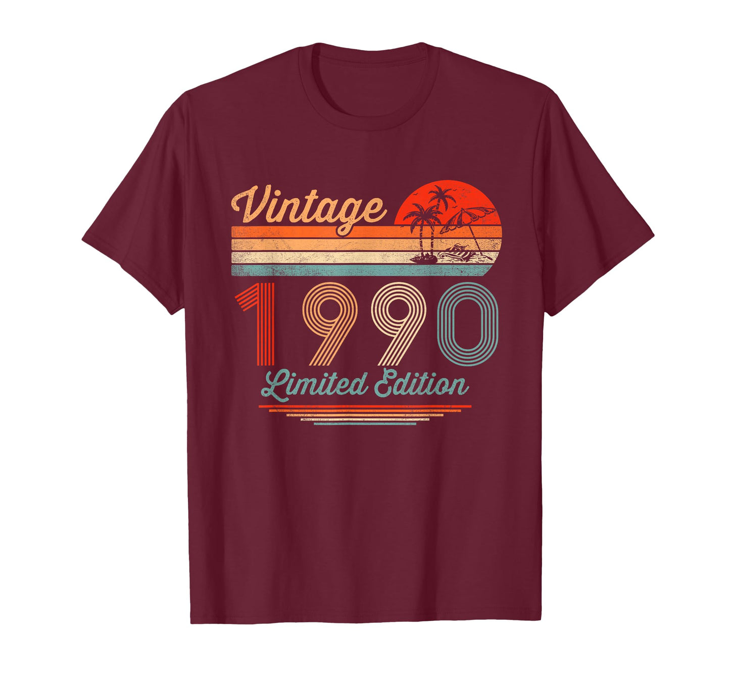 Vintage 1990 Limited Edition 35 Year Old Gifts 35th Birthday T-Shirt