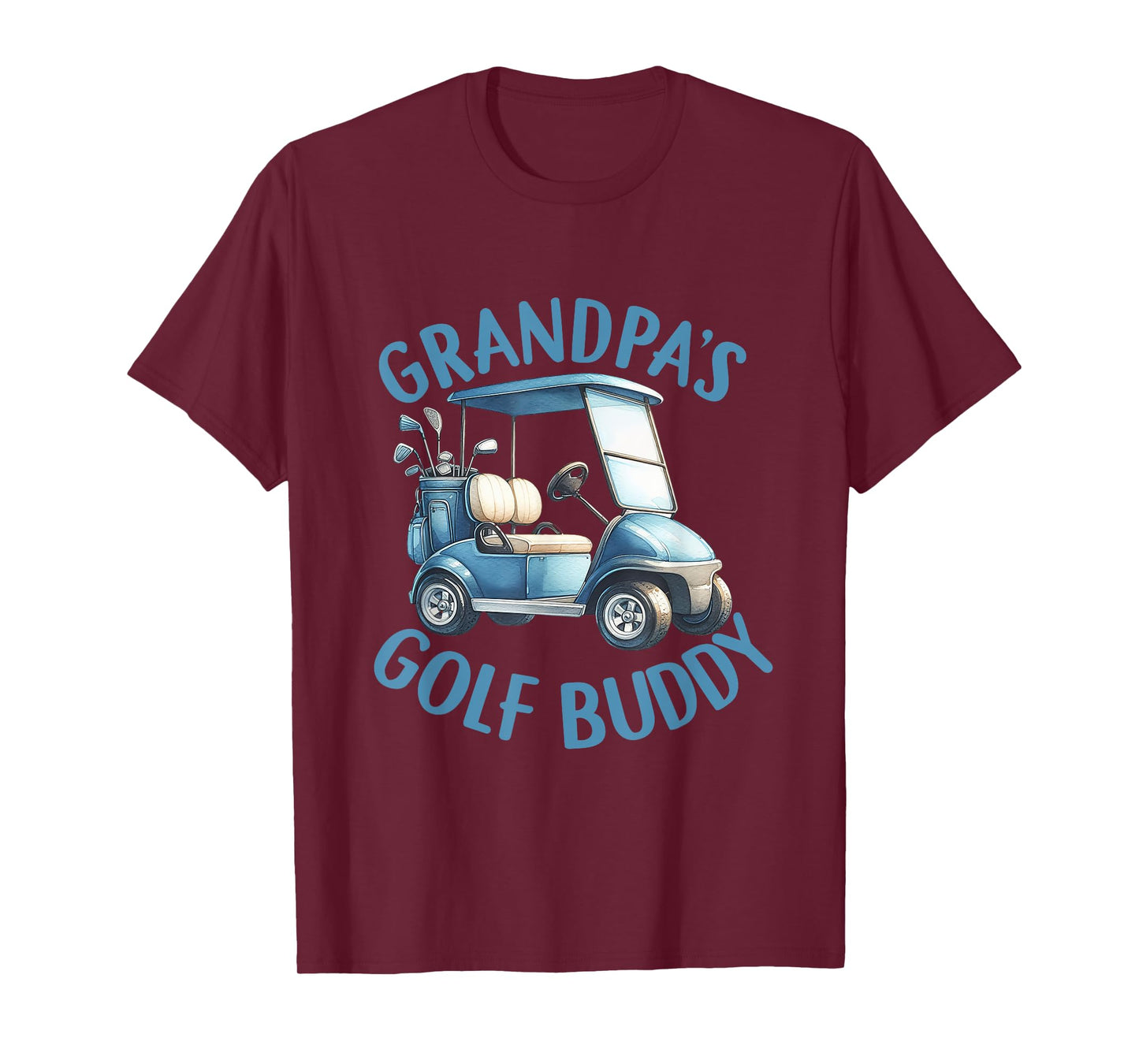 Grandpa's Gold Buddy Birthday Boy Golf Themed Matching Party T-Shirt