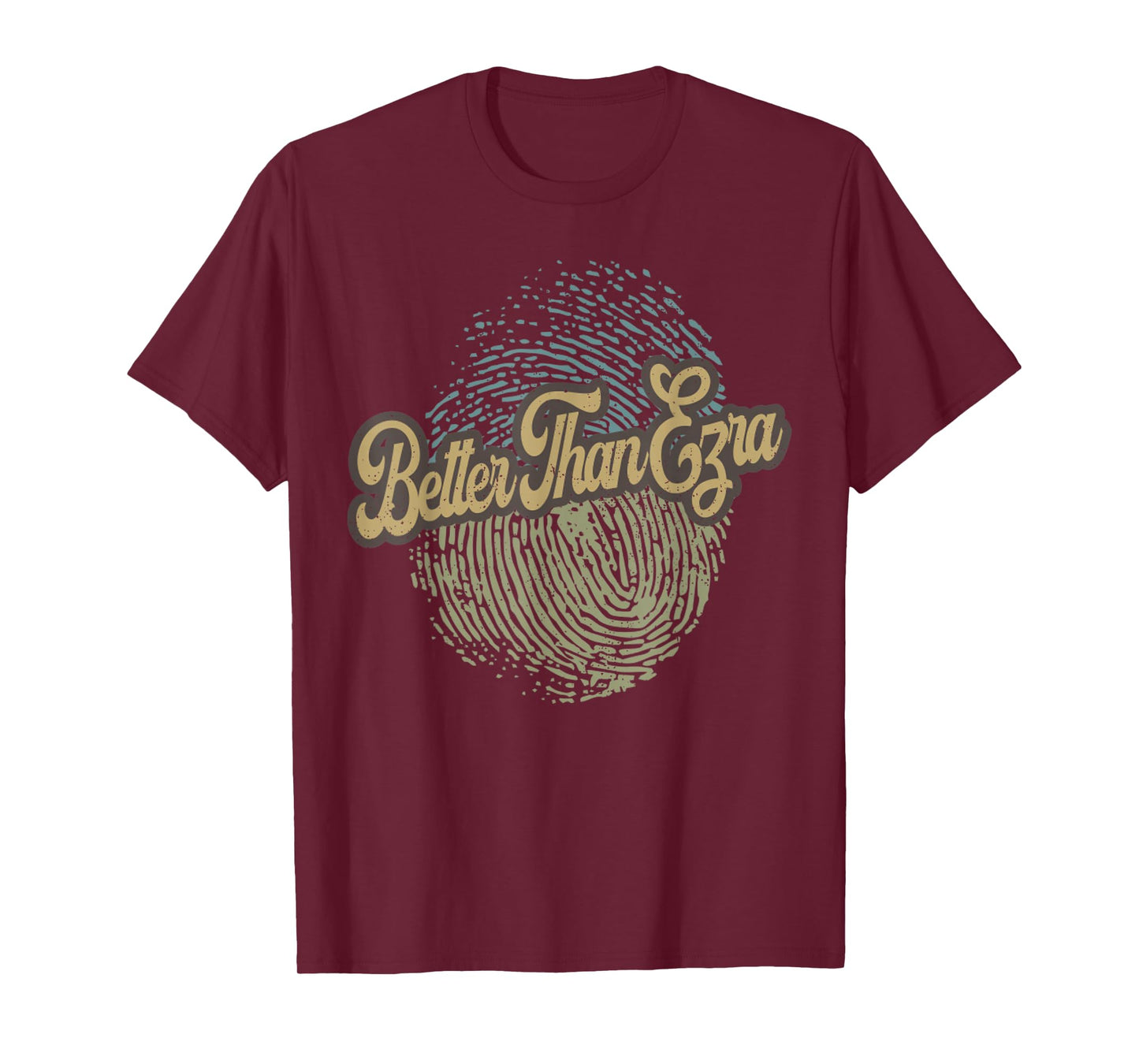 Vintage Better Fingerprint Than Ezras Cassette 90s Musician T-Shirt