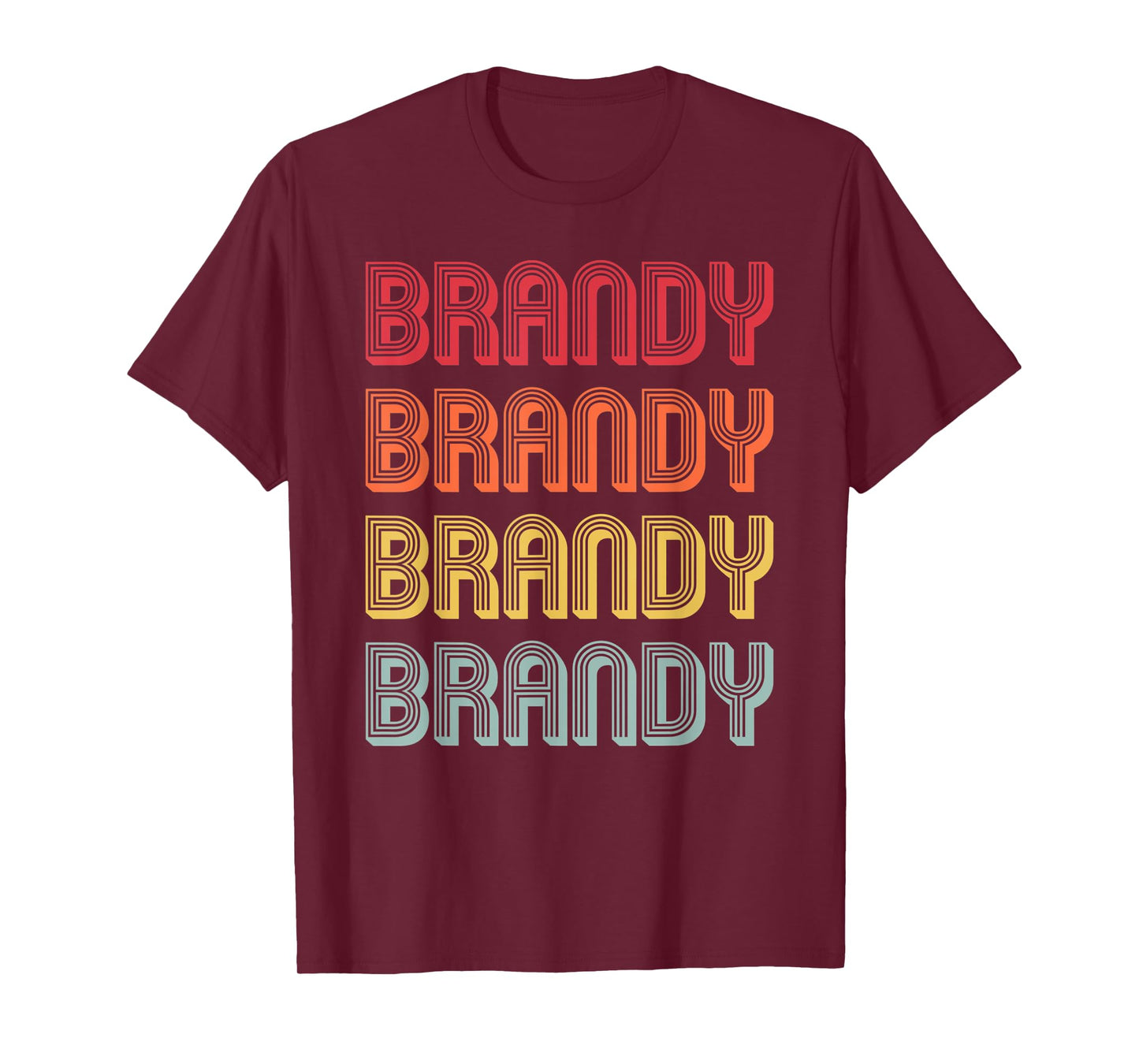 BRANDY Gift Name Personalized Retro Vintage 80s 90s Birthday T-Shirt