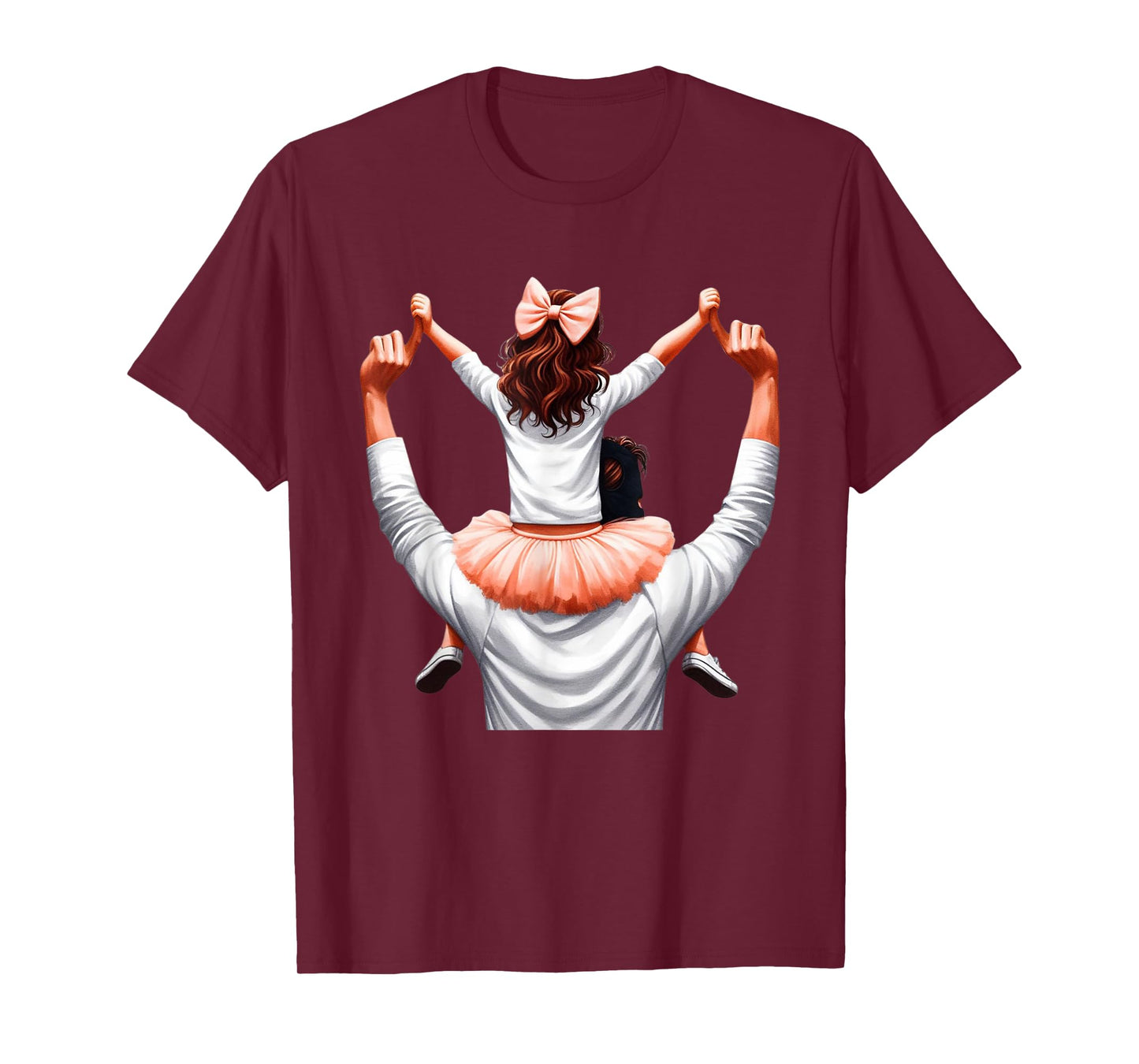 Best Dad Papa Daughter Father's Day T-Shirt