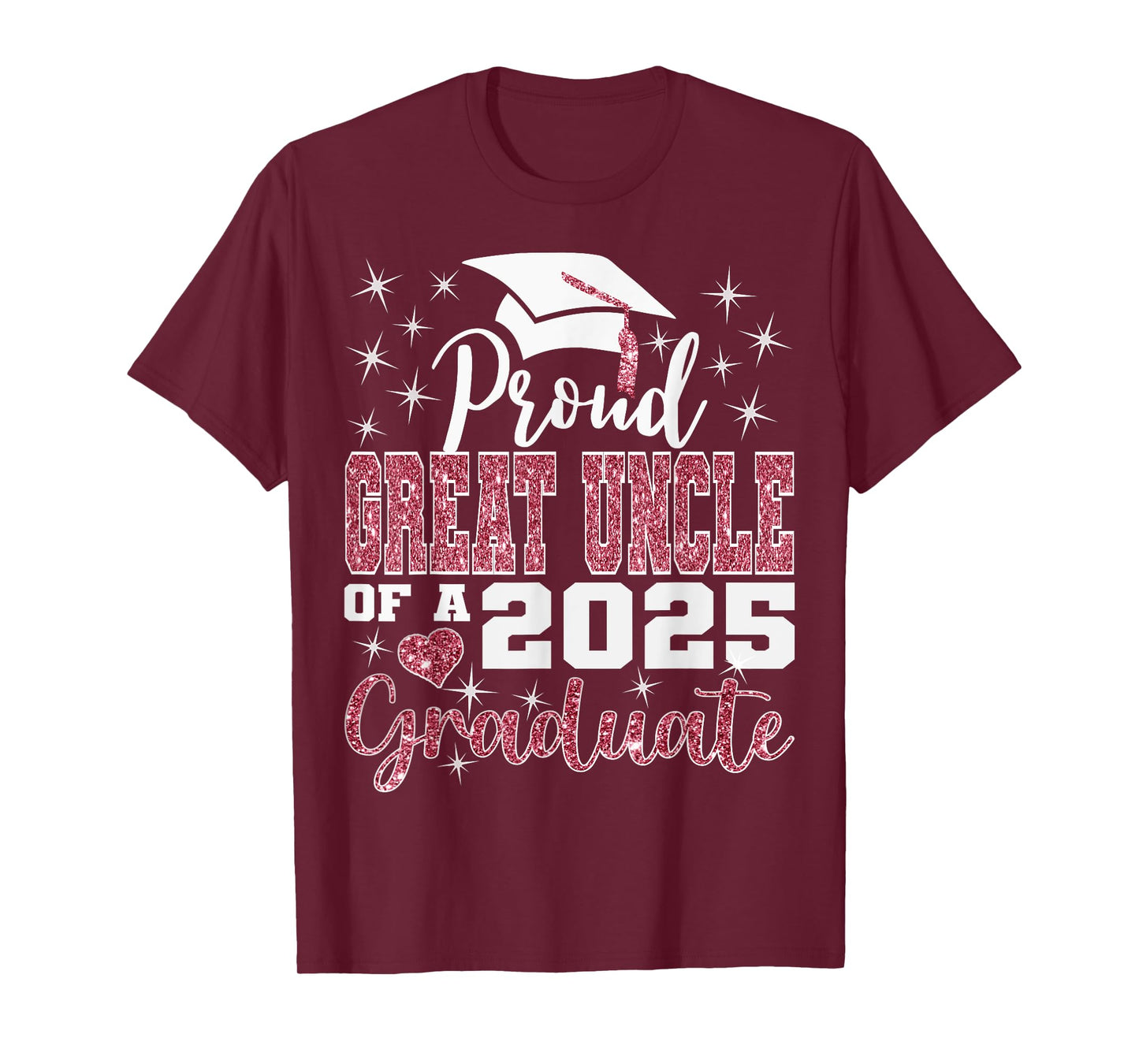 Proud Great Uncle of 2025 College Graduate Family T-Shirt