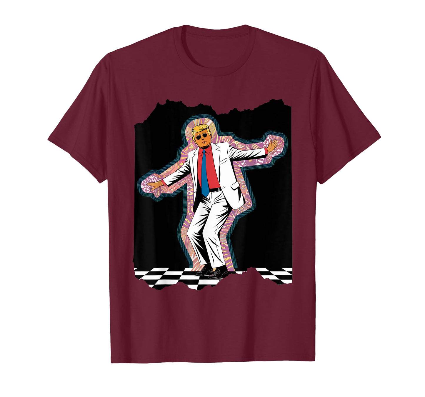 Funny Donald Trump Disco Dancing 60s 70s 80s President T-Shirt