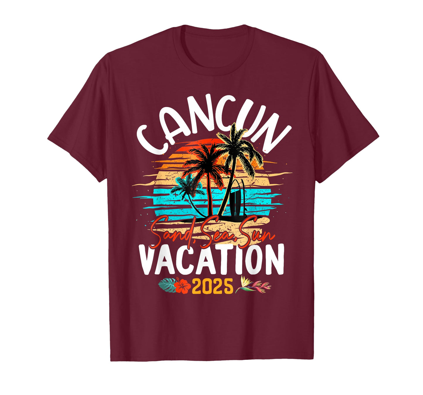 Family Cancun Vacation 2025 Summer Vacation Matching Group T-Shirt