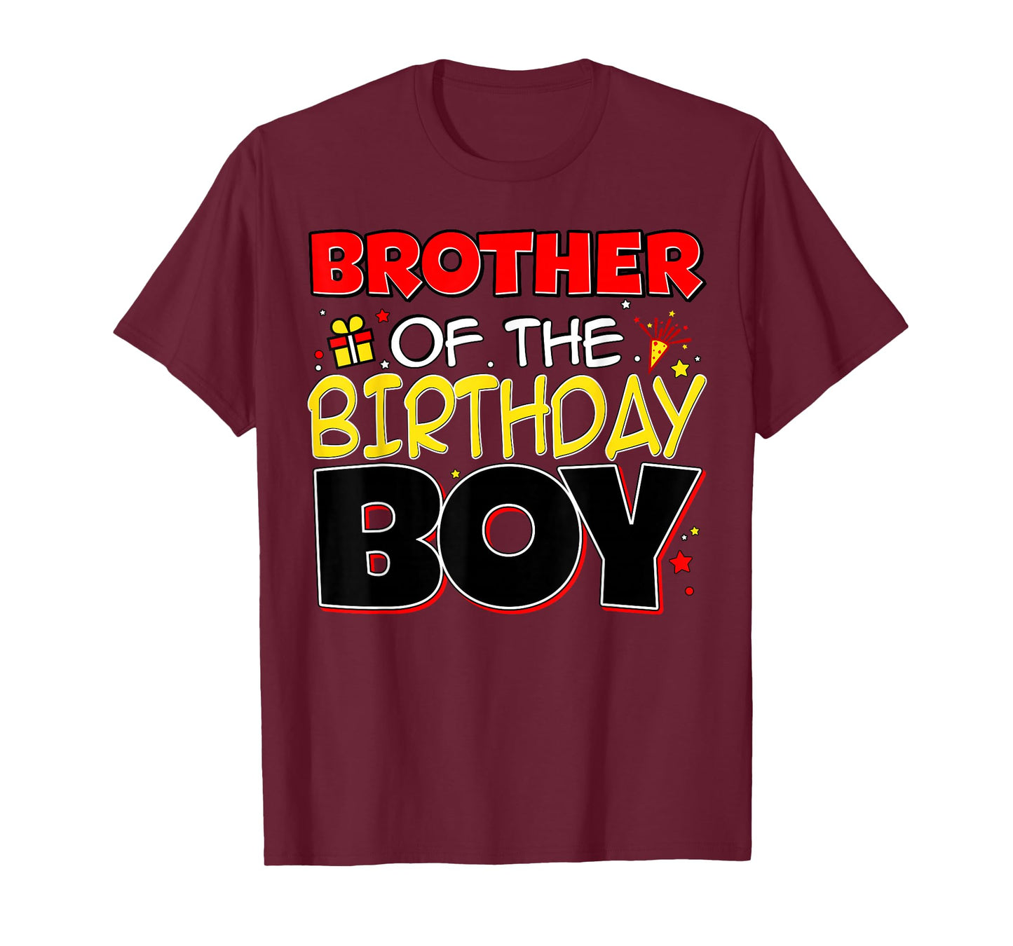 Brother Of The Birthday Boy Family Party Birthday Outfit T-Shirt