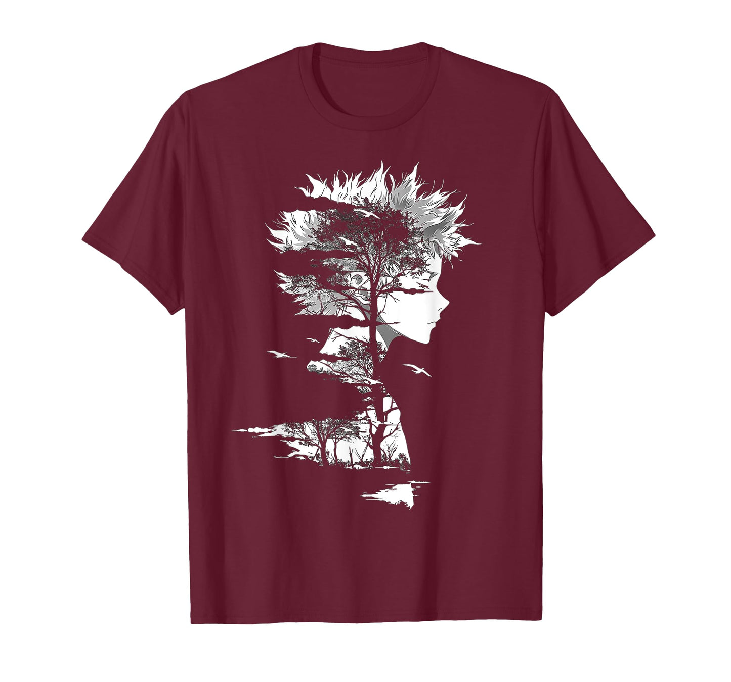 Anime Manga Motif Illustration Anime T-Shirt