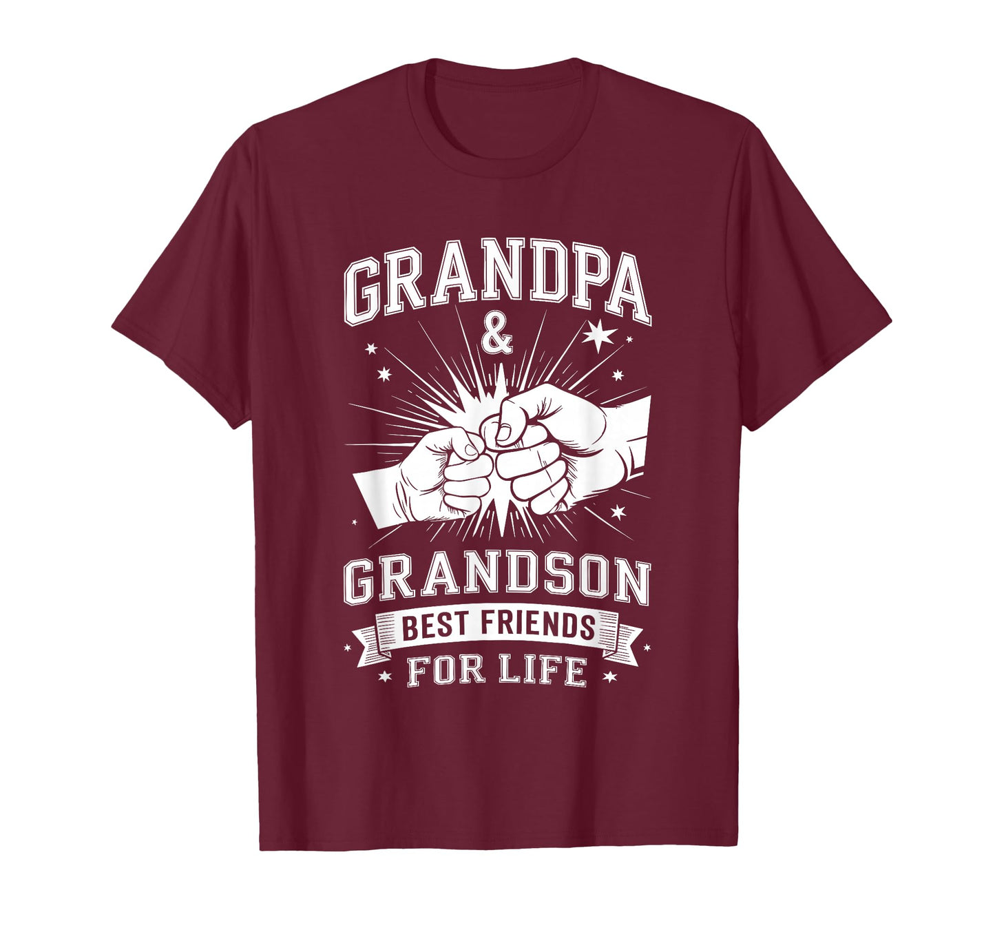 Grandpa And Grandson Best Friends For Life Shirt For Men T-Shirt