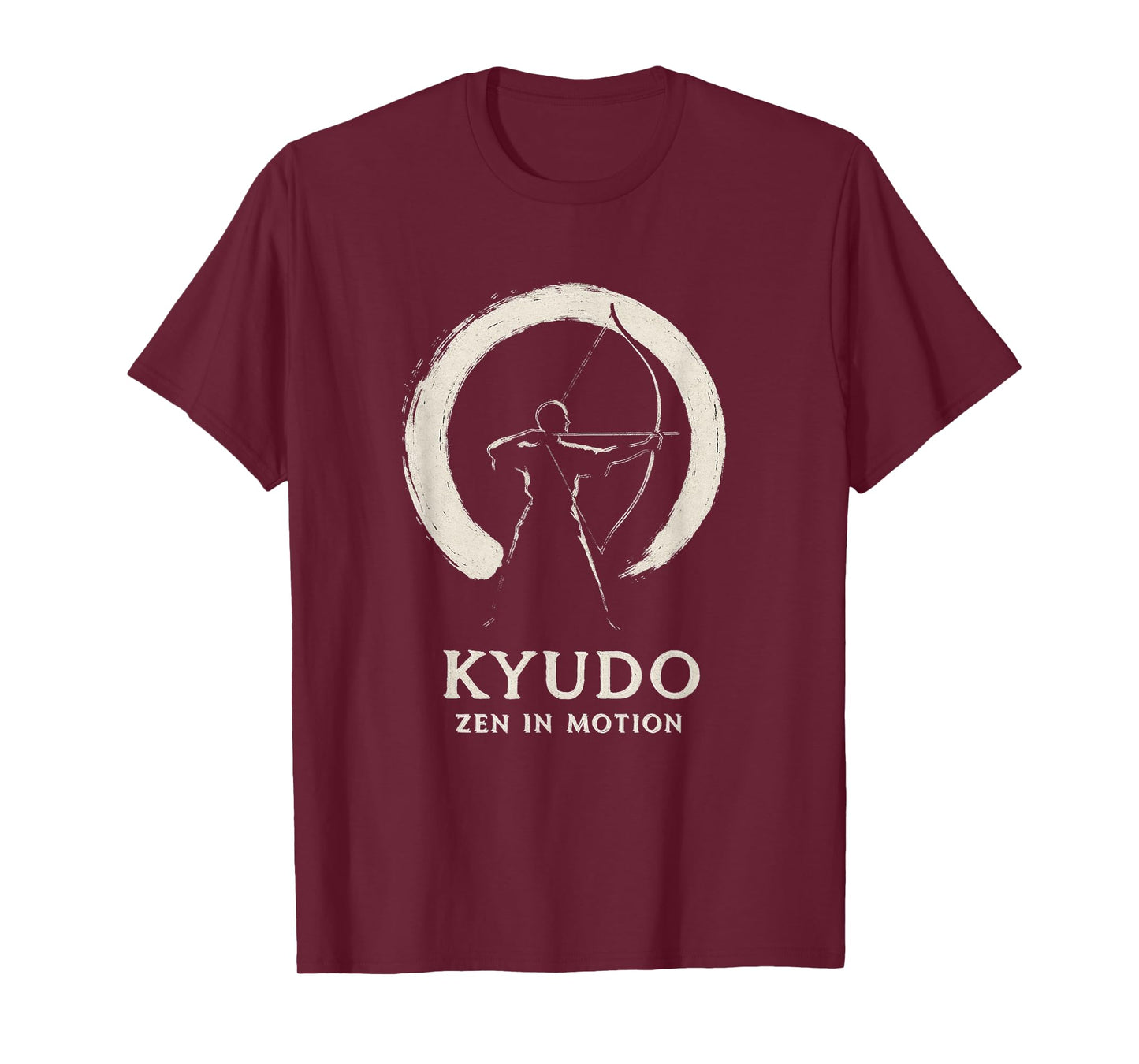 Kyudo Archery Zen in Motion Japanese Martial Arts Bushido T-Shirt