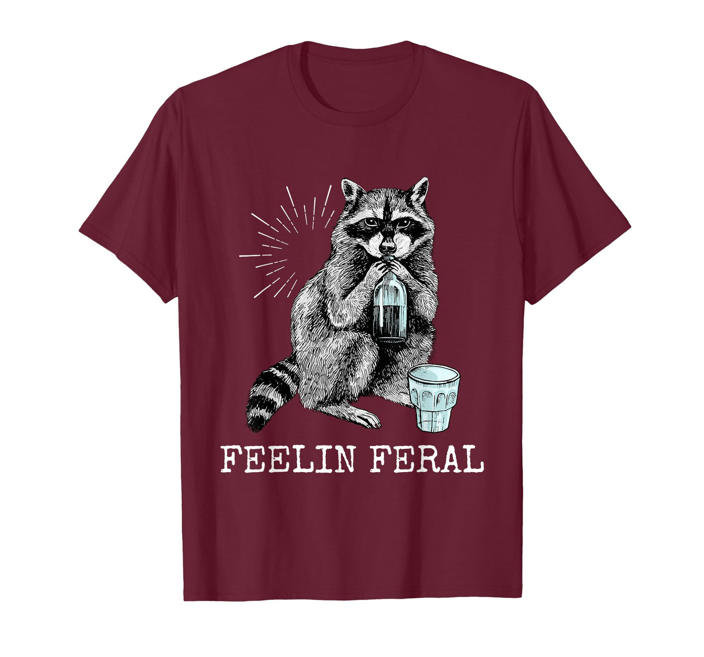 Raccoon Feelin Feral T-Shirt
