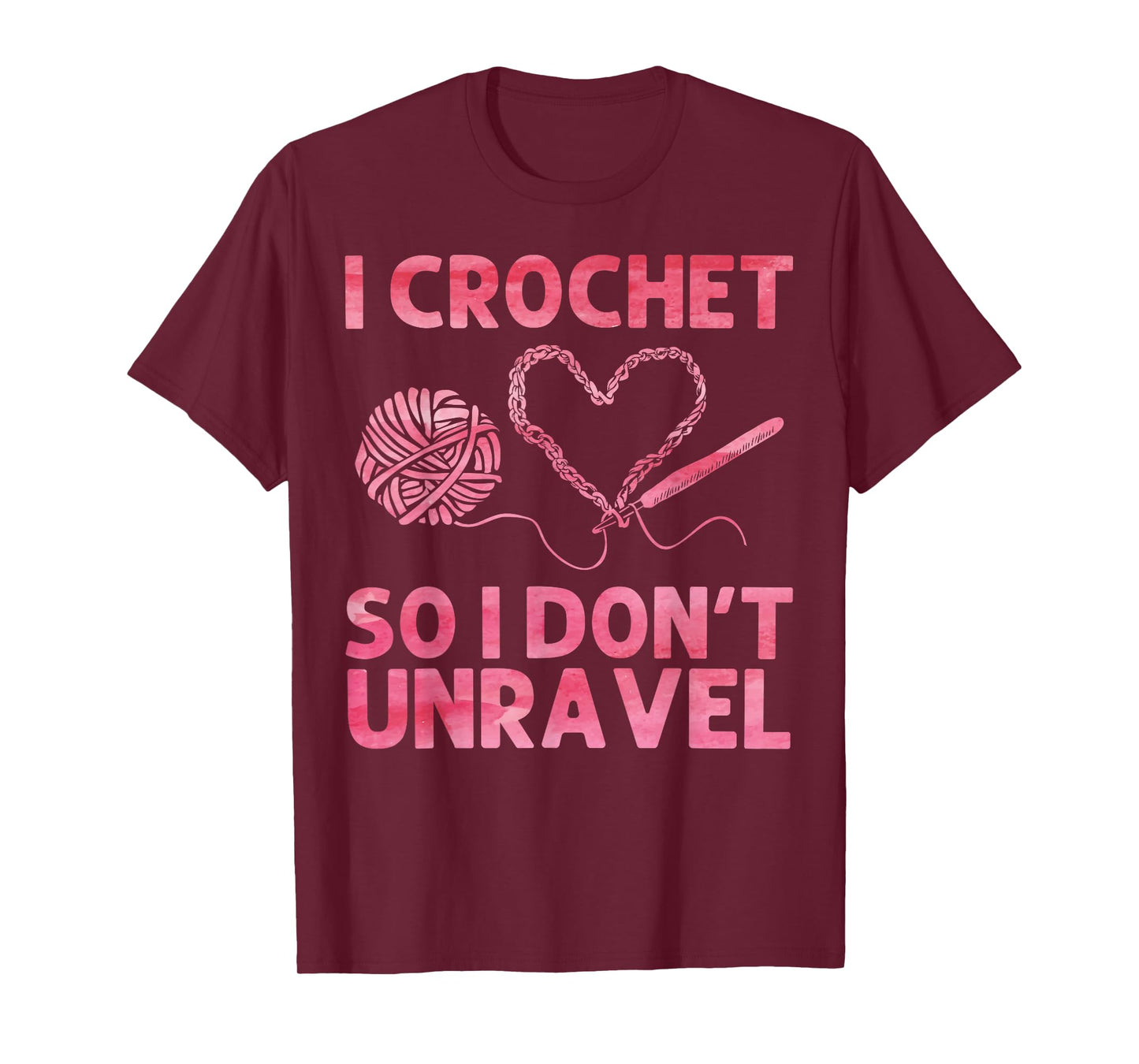 Funny Crochet Art For Men Women Crocheting Lovers Crocheter T-Shirt