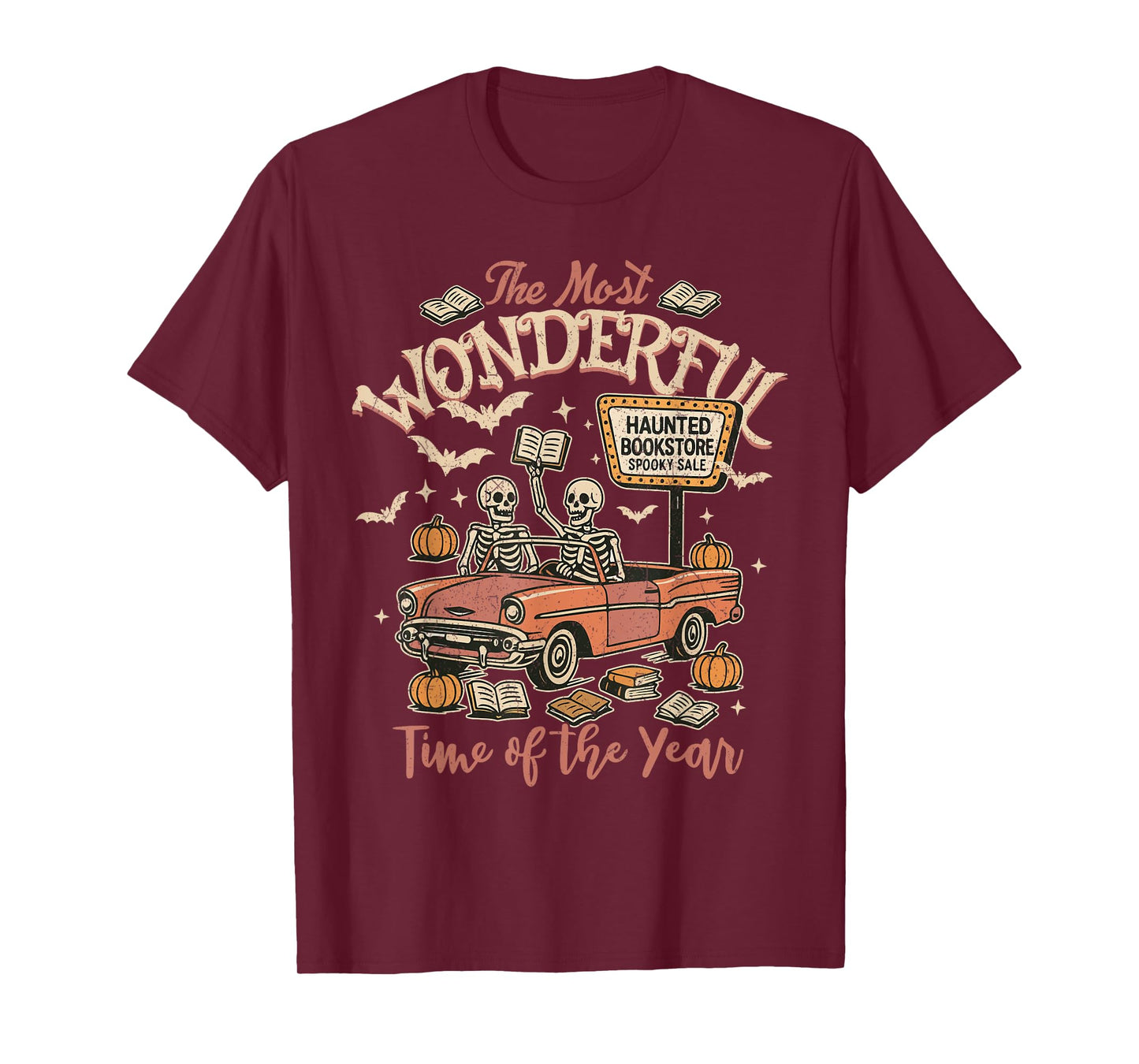 Its The Most Wonderful Time Of The Year Halloween Skeleton T-Shirt
