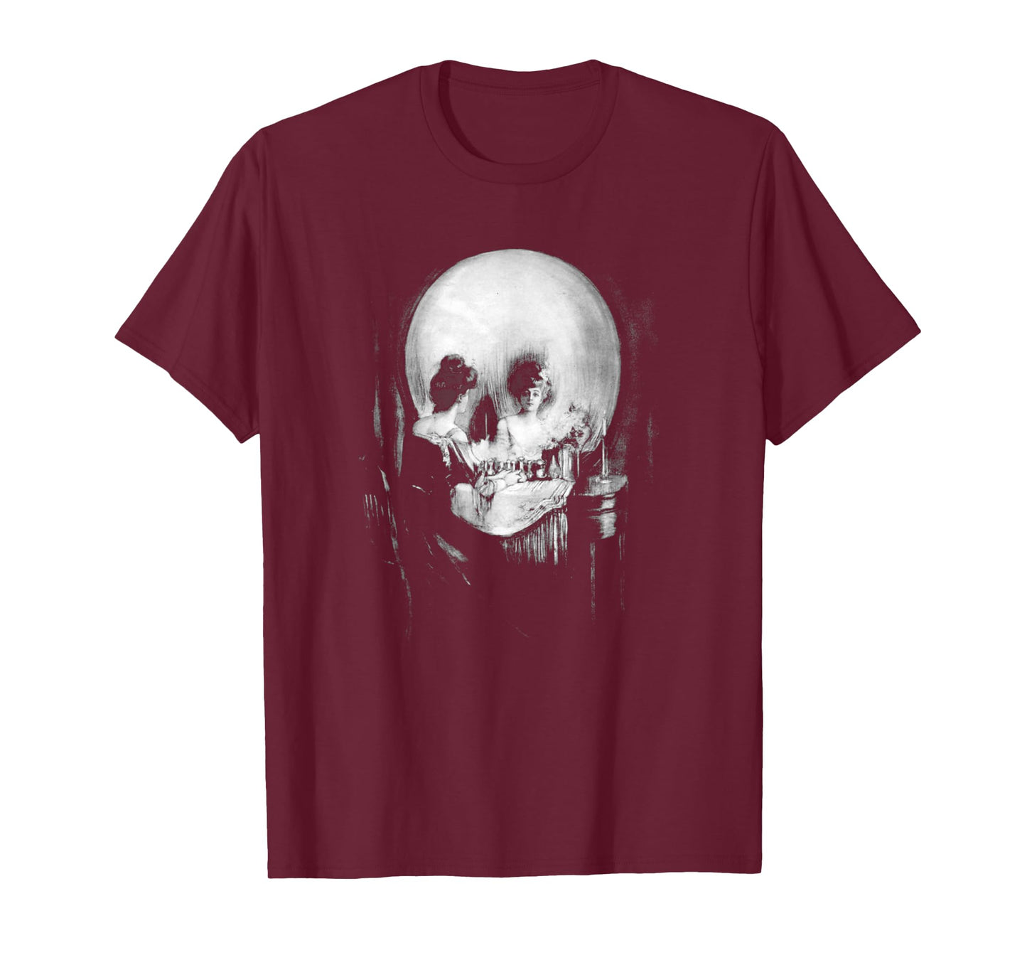 Skull Illusion All is Vanity T-Shirt T-Shirt