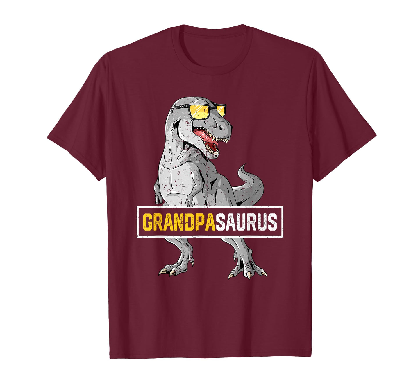 Grandpasaurus TRex Birthday Dinosaur Grandpa Family Matching T-Shirt