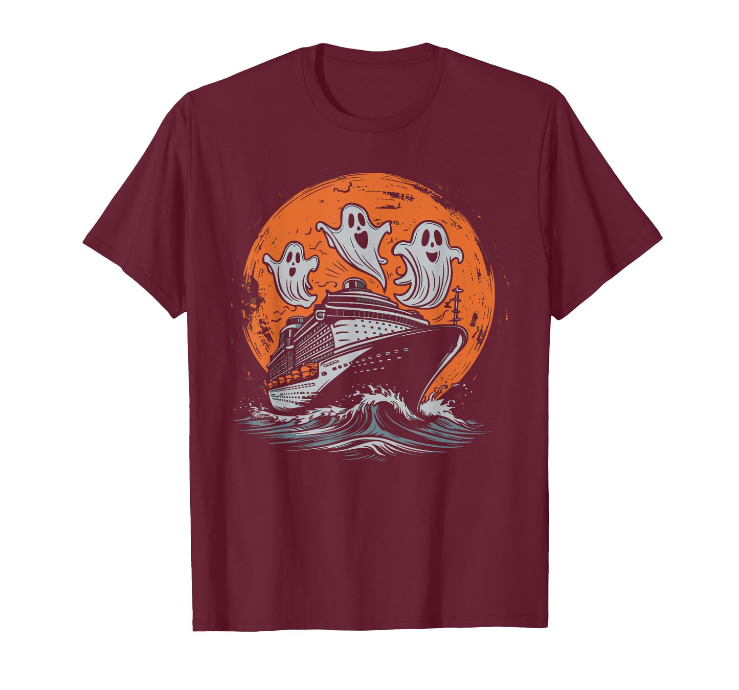 Cruise Ship, Costume, Vacation, Spooky T-Shirt