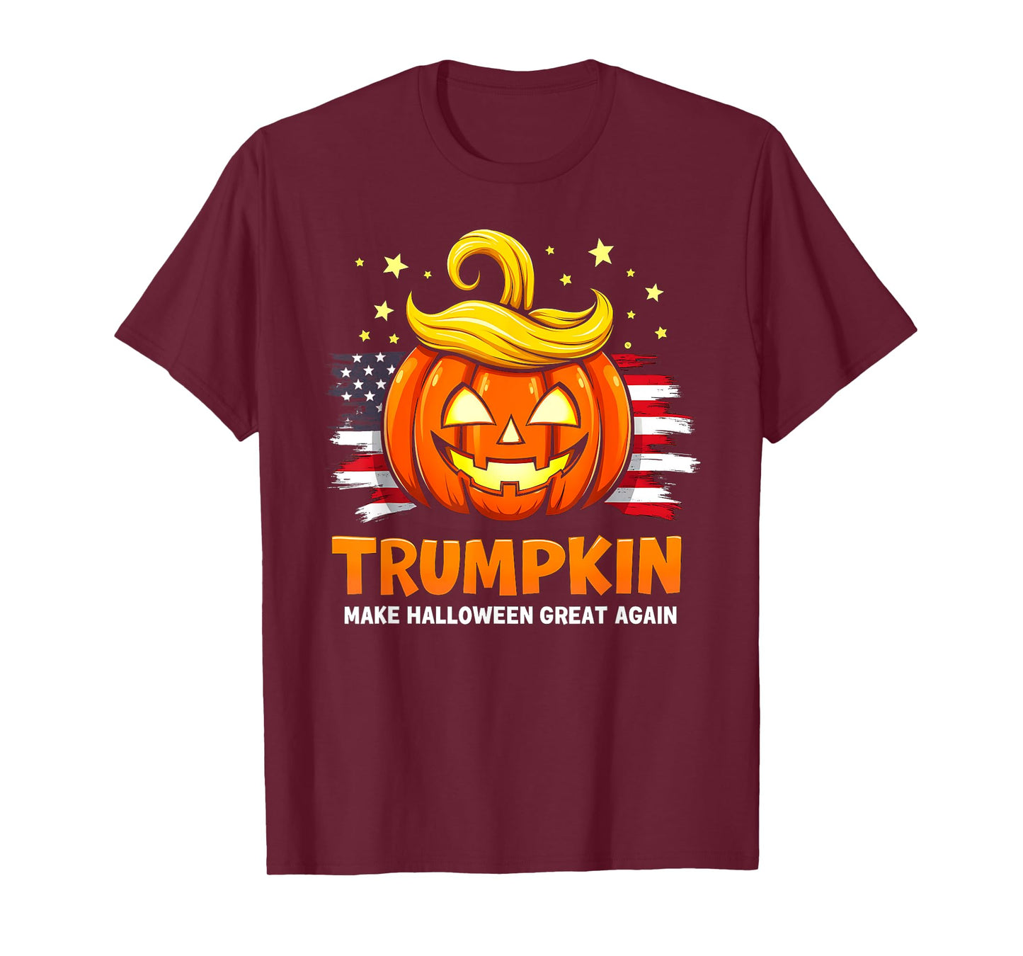 Trumpkin Make Halloween Great Again Funny Trumpkin Pumpkin T-Shirt