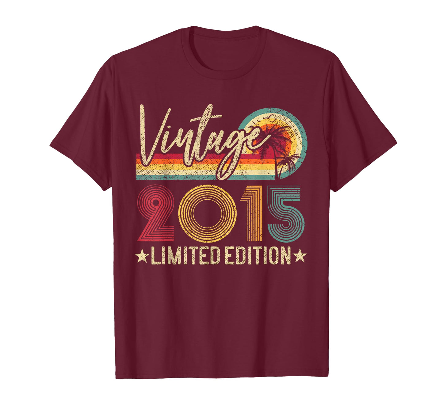 Limited Edition - Vintage 2015 10th Birthday 10 Years Old T-Shirt