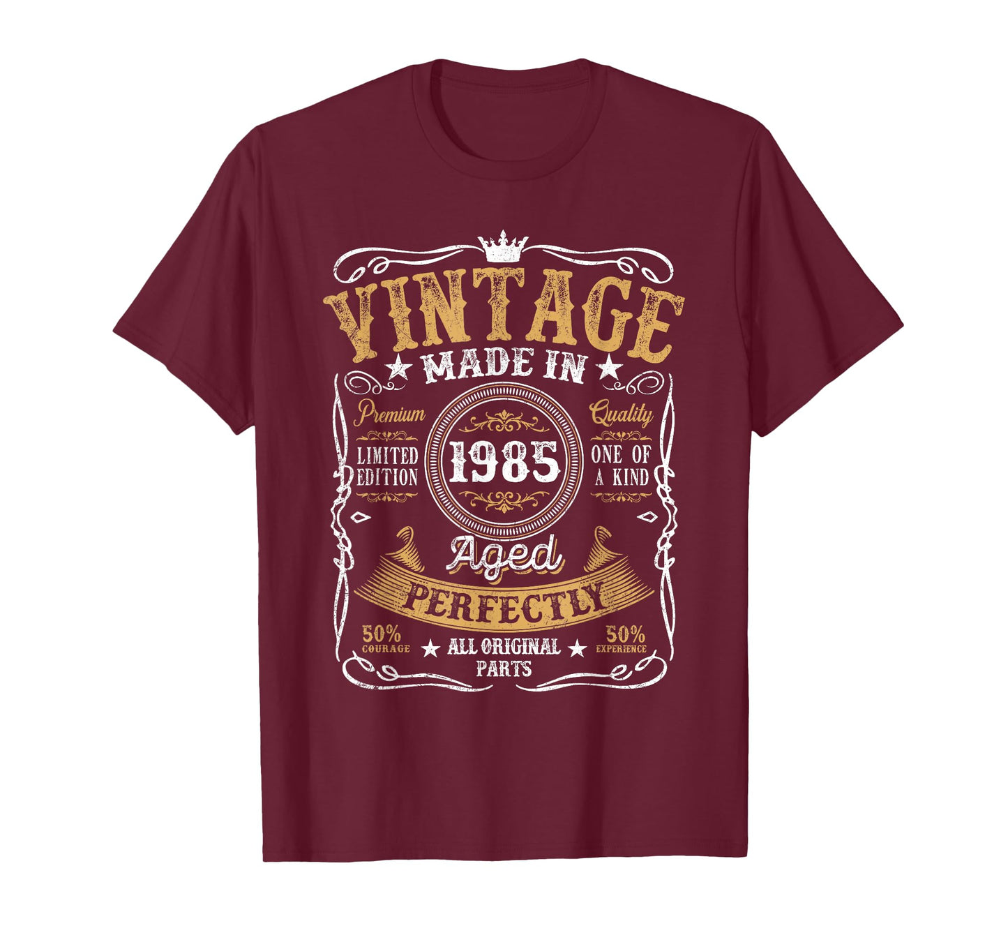 40 Years Old Vintage 1985 Born In 1985 40th Birthday Gifts T-Shirt