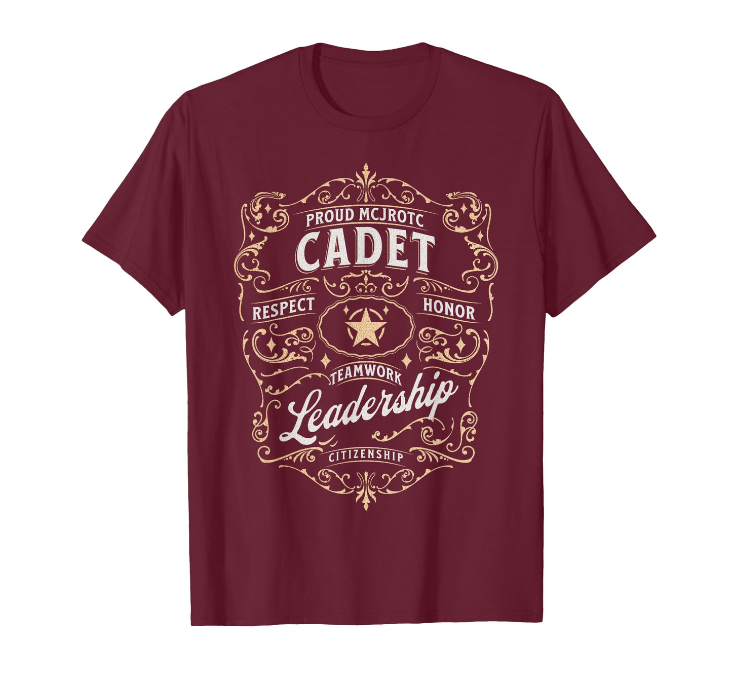 MCJROTC Cadet JROTC Leader Military Mens Boys Girls MCJROTC T-Shirt
