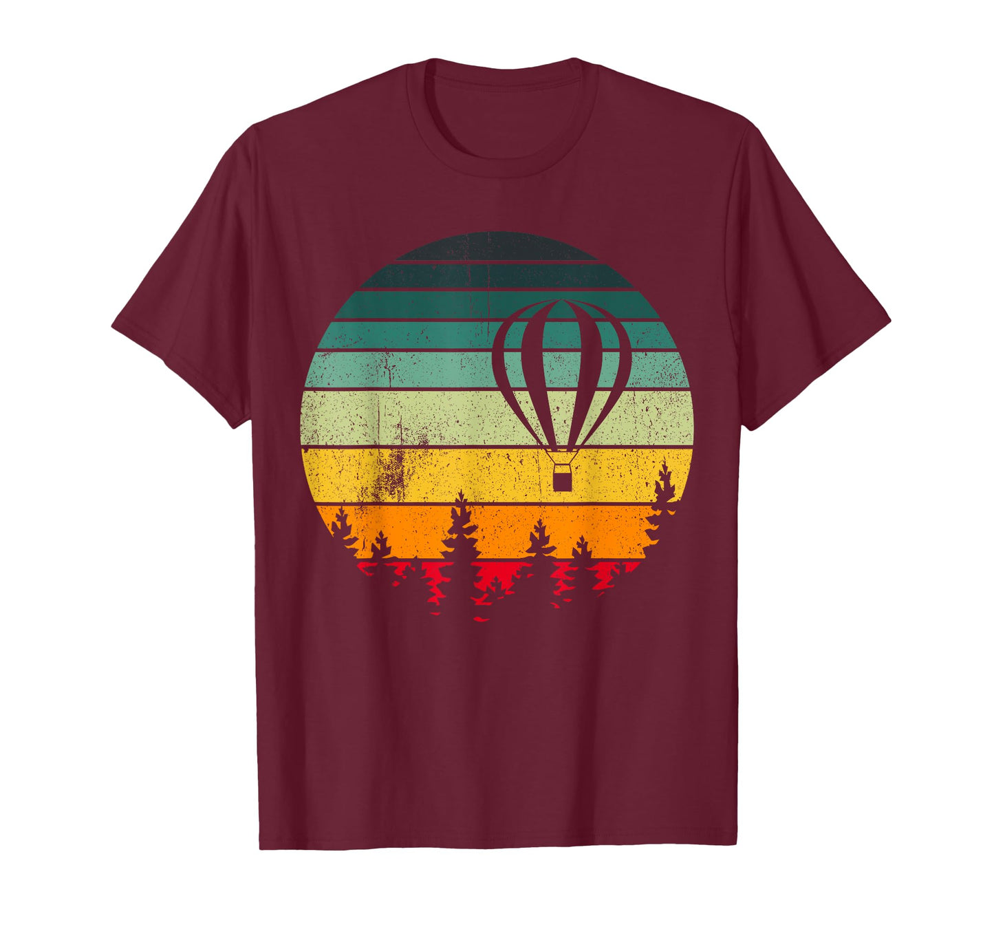 Vintage Hot Air Balloon Festival Balloonist Fly Ballooning T-Shirt