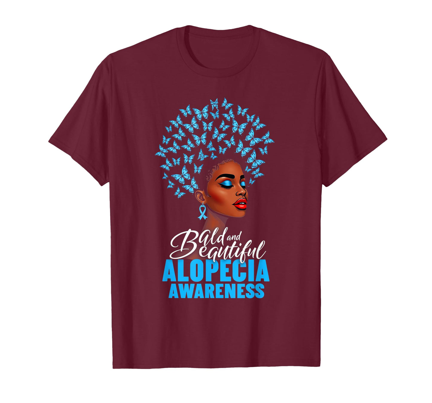 Alopecia Hair Loss Alopecia Areata Awareness T-Shirt