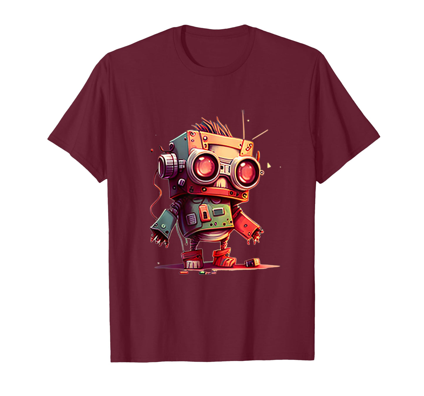Funny Robot for Boys and Girls T-Shirt