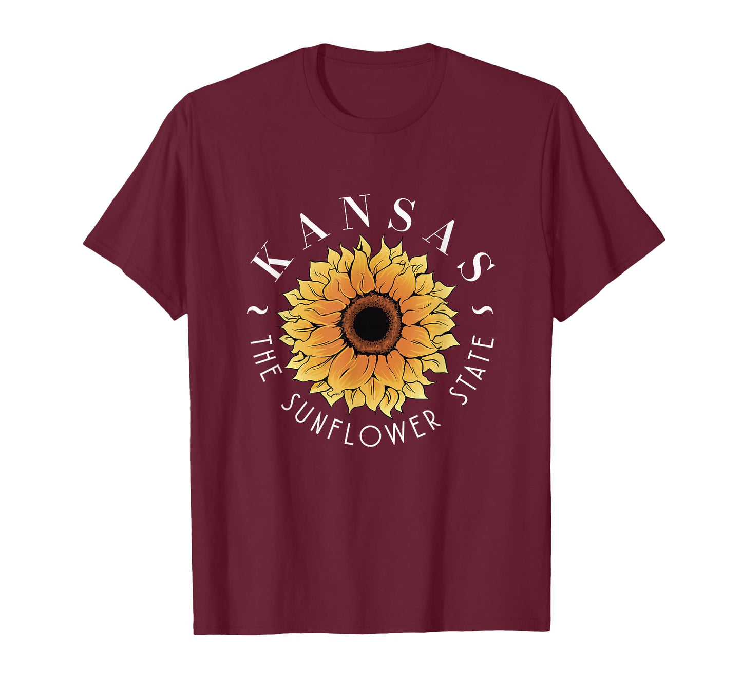 Kansas The Sunflower State | America USA | Kansasian T-Shirt