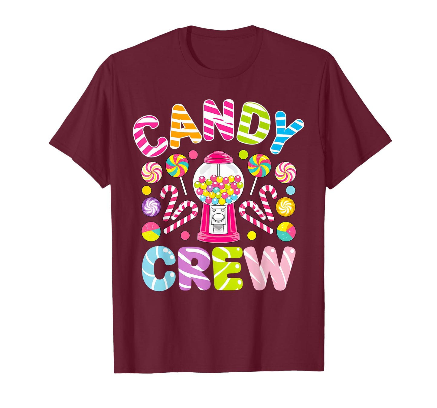 Groovy Candy Crew Sweetie Candy Squad Candy Birthday Party T-Shirt
