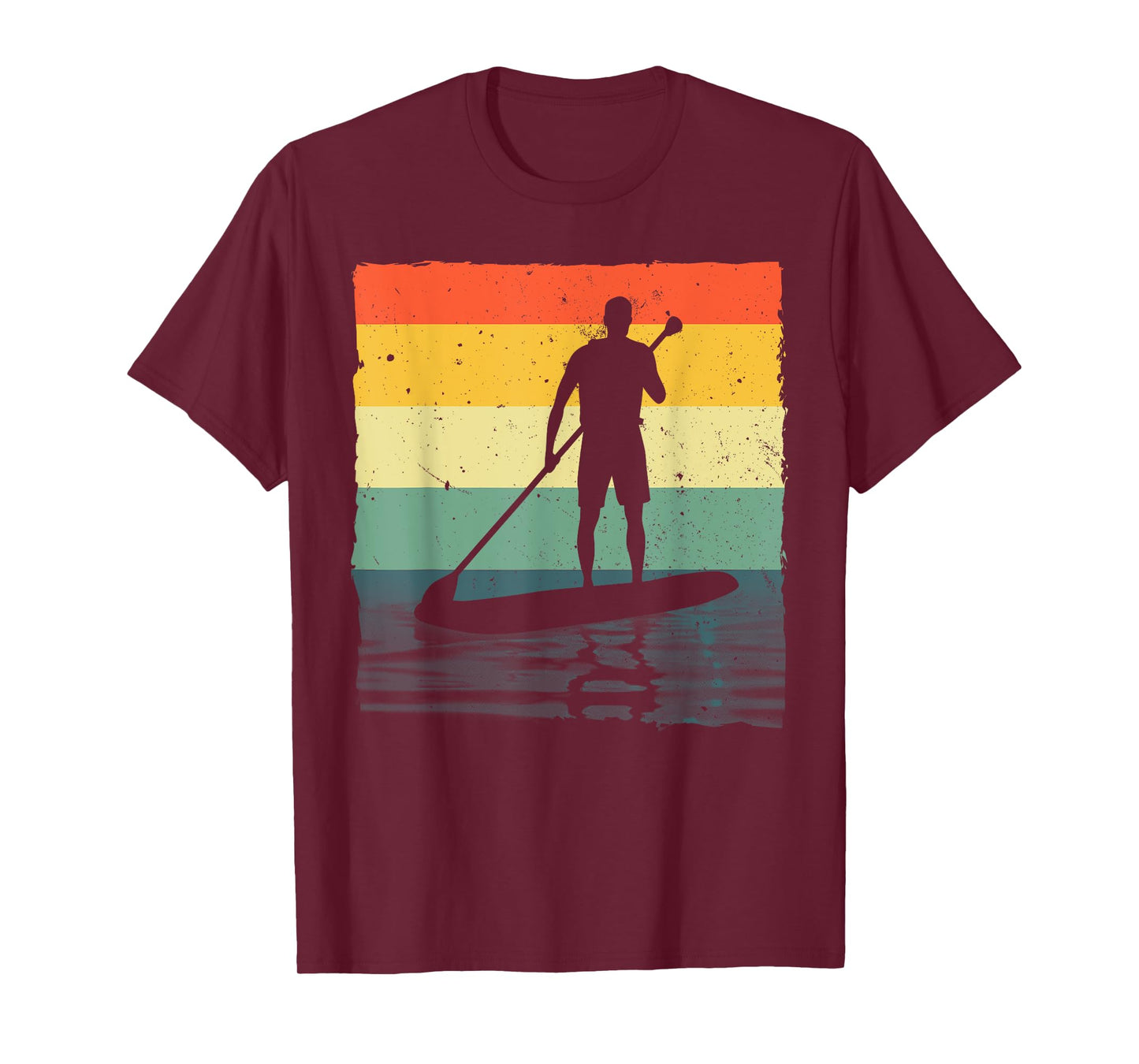 Paddleboarding Art For Men Women SUP Standup Paddle Board T-Shirt