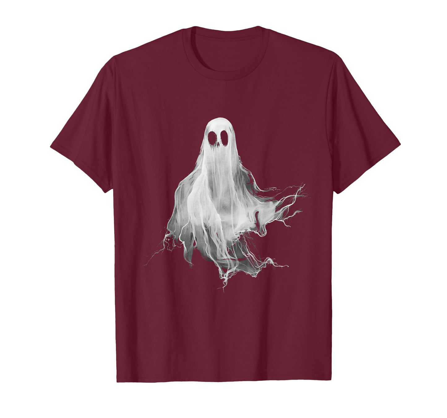 Ghost Horror Spooky Spirit Scary Halloween Goth Aesthetic T-Shirt