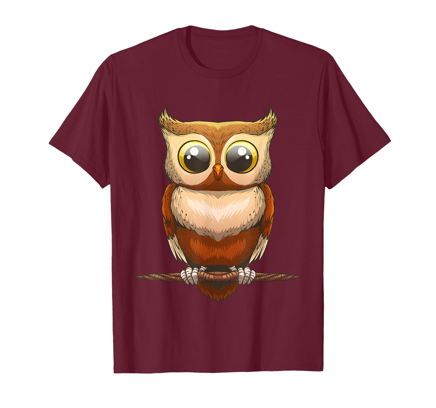 Cute Owl Art For Men Women Kids Boys Girls Owl Lovers T-Shirt