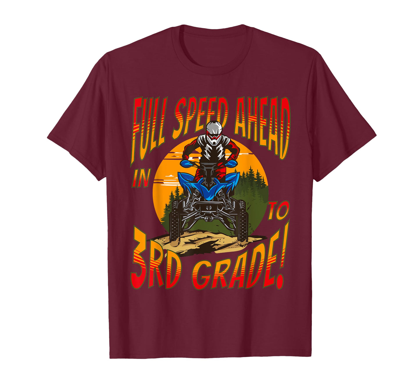 Back To School 2024 Boys Quad Happy First Day Of 3rd Grade T-Shirt