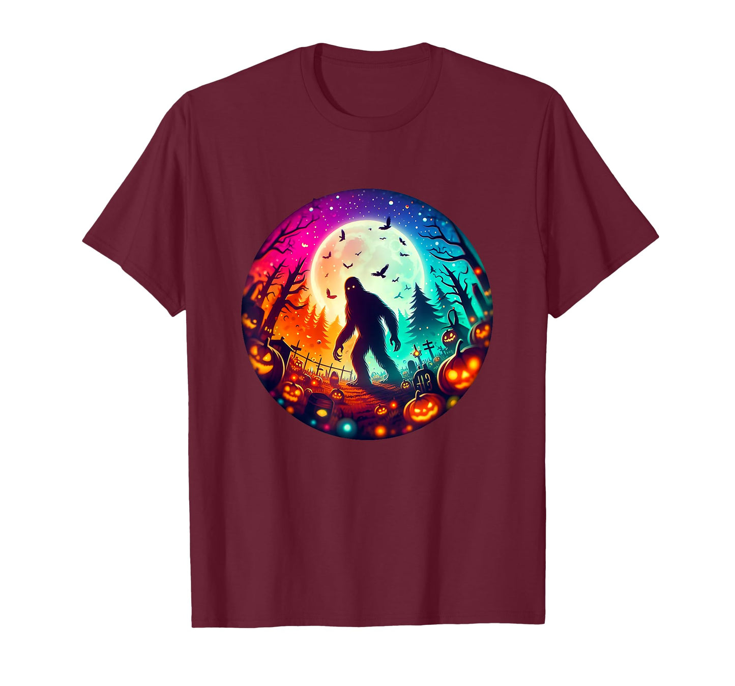 Bigfoot sasquatch Halloween Men Women Boys Kids Costume Idea T-Shirt