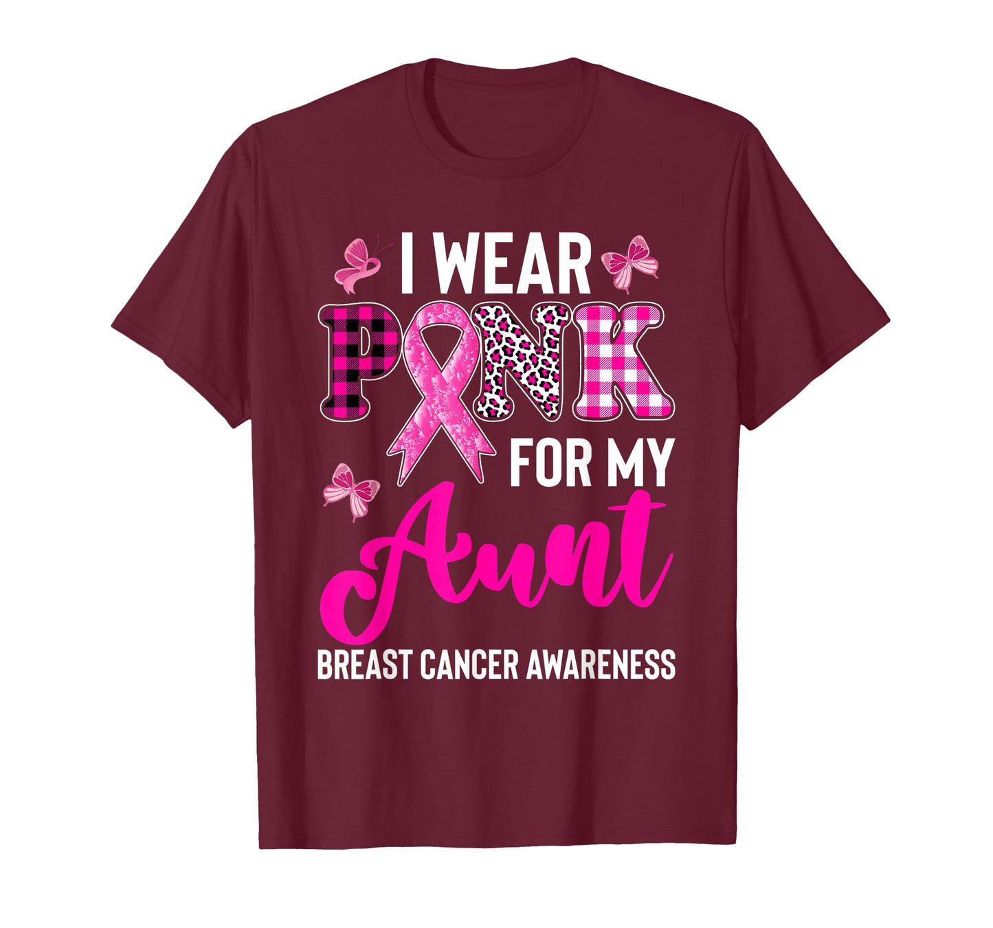 I Wear Pink for My Aunt T-Shirt