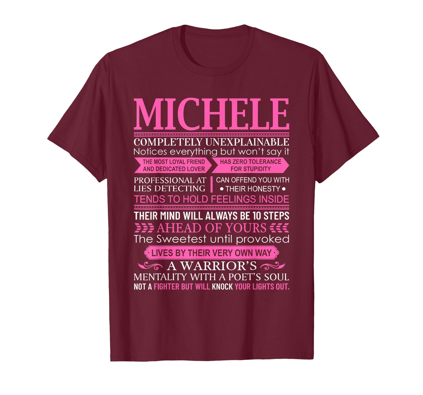 Michele First Name Shirt - Personalized Name Michele T-Shirt
