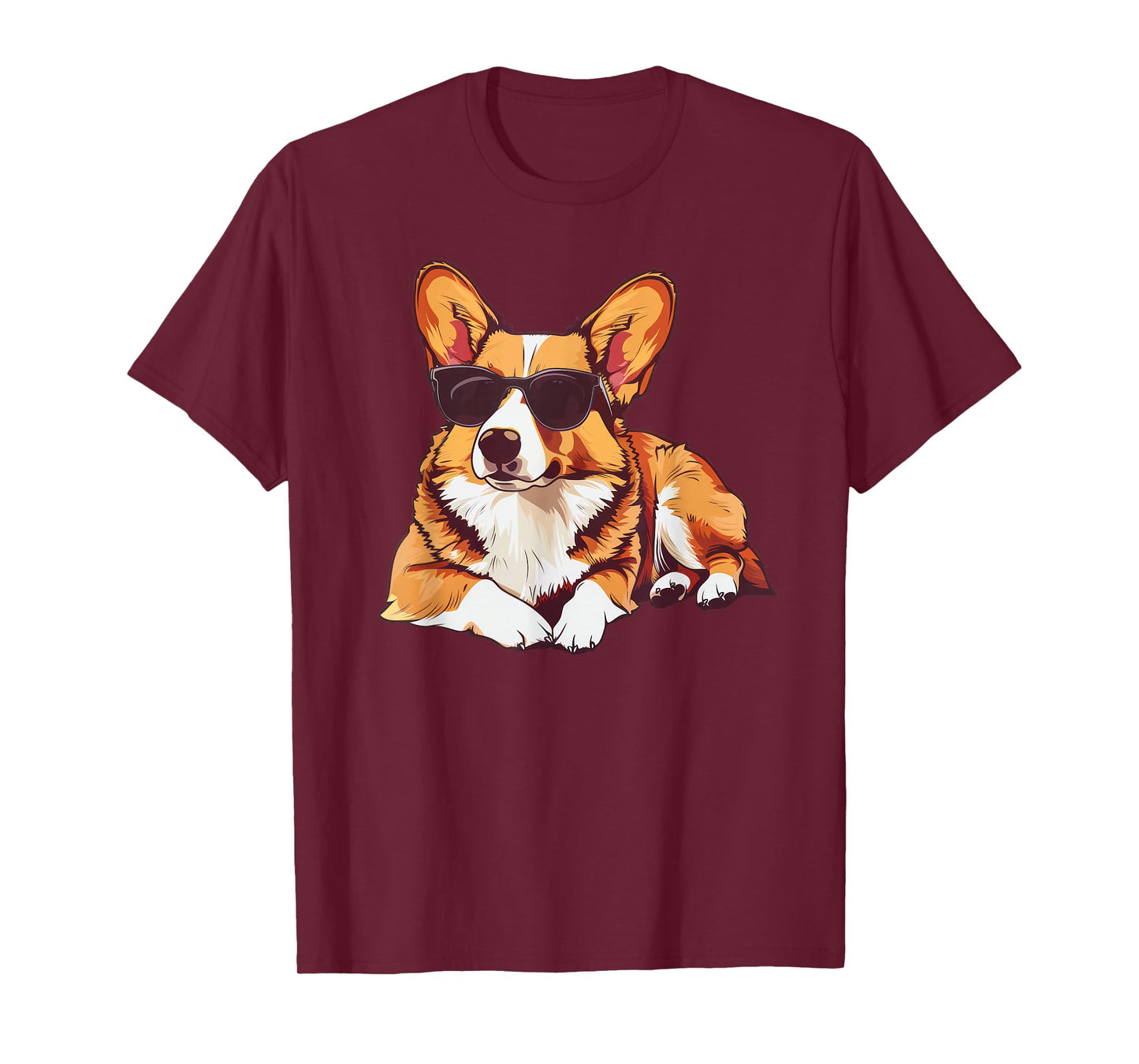 Pembroke Welsh Corgi Dog Sunglasses T-Shirt