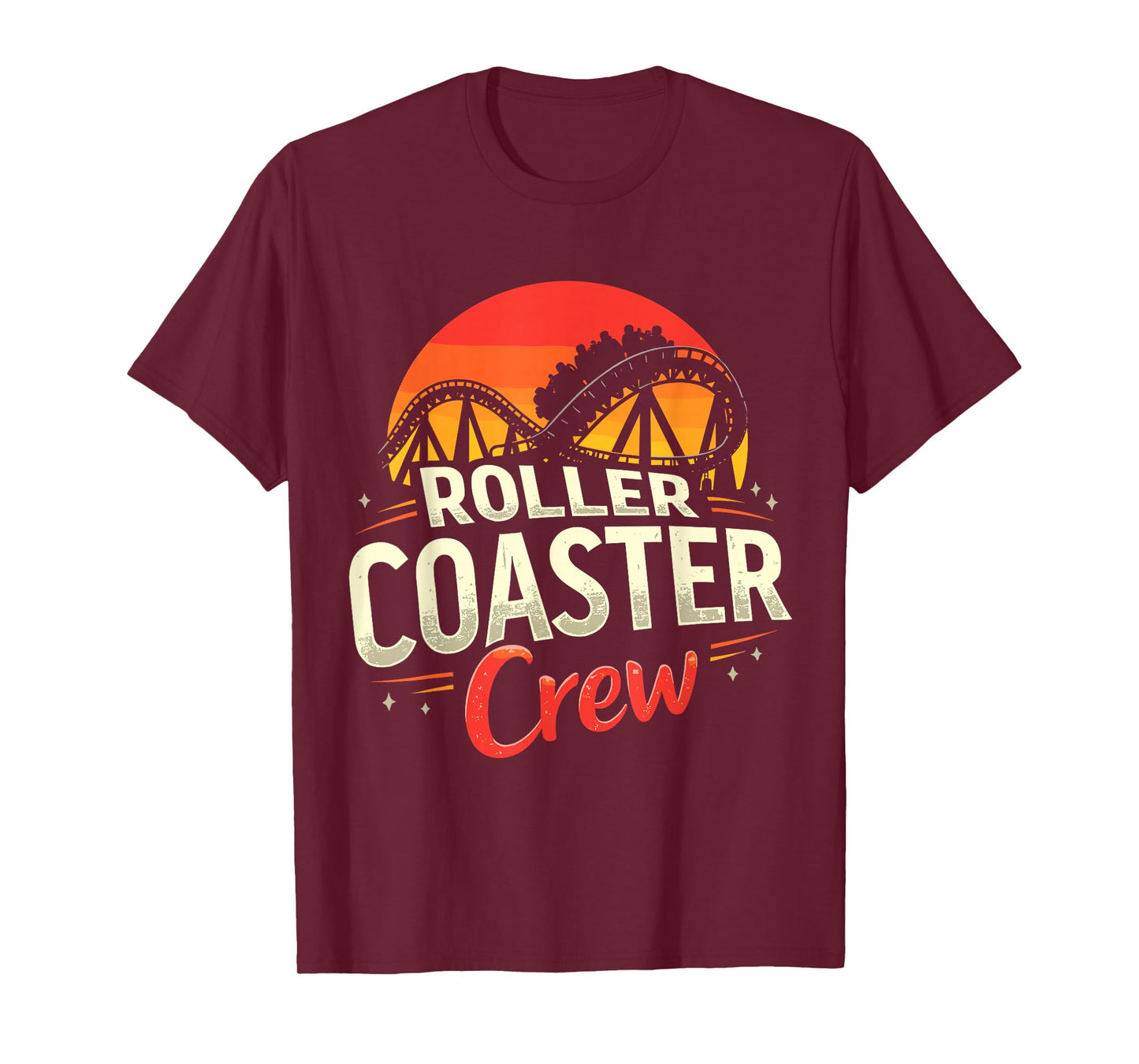 Funny Roller Coaster Crew Amusement Park Rollercoaster Kids T-Shirt