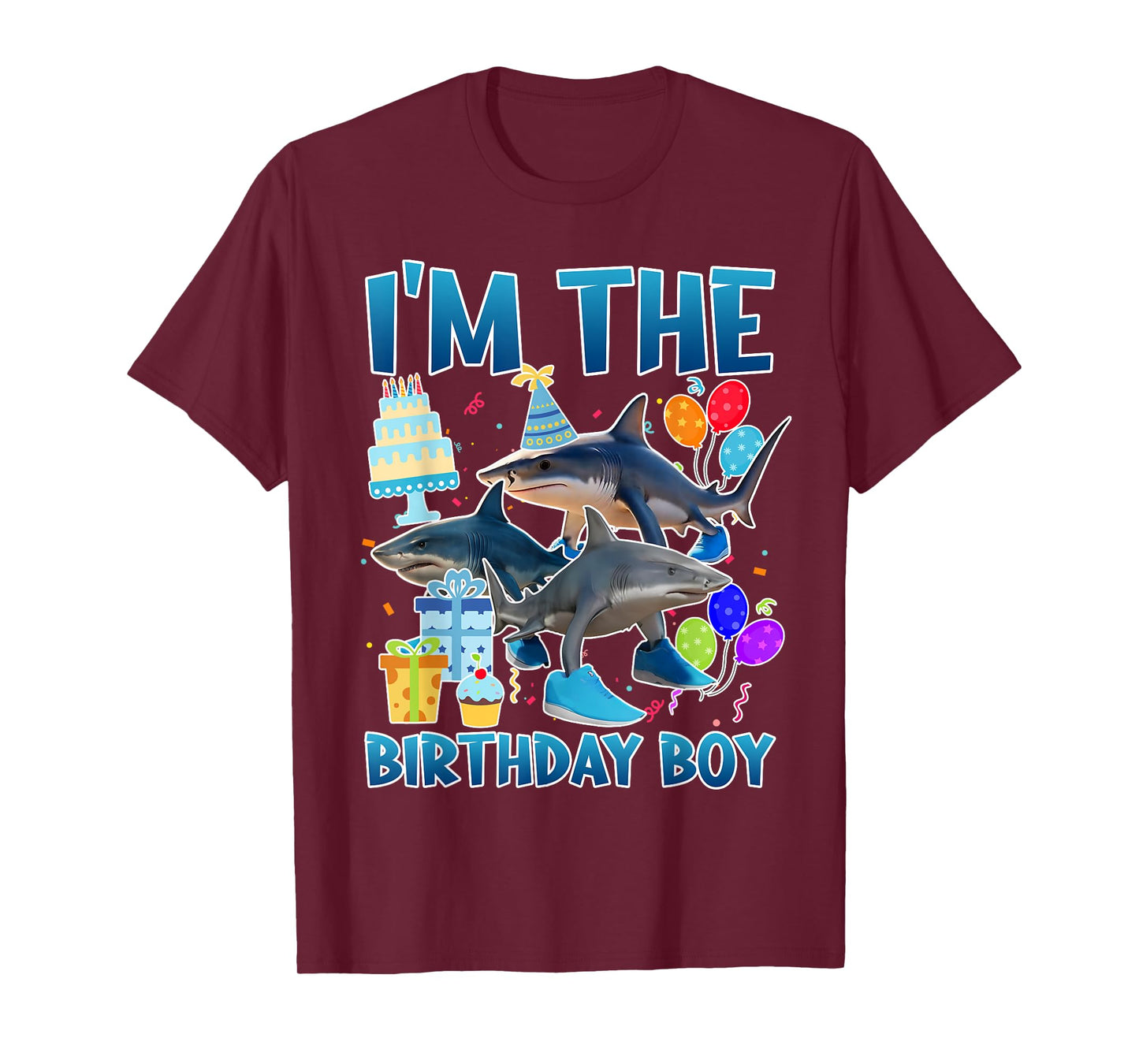 I'm The Birthday Boy Tralalero Tralala Family Matching T-Shirt
